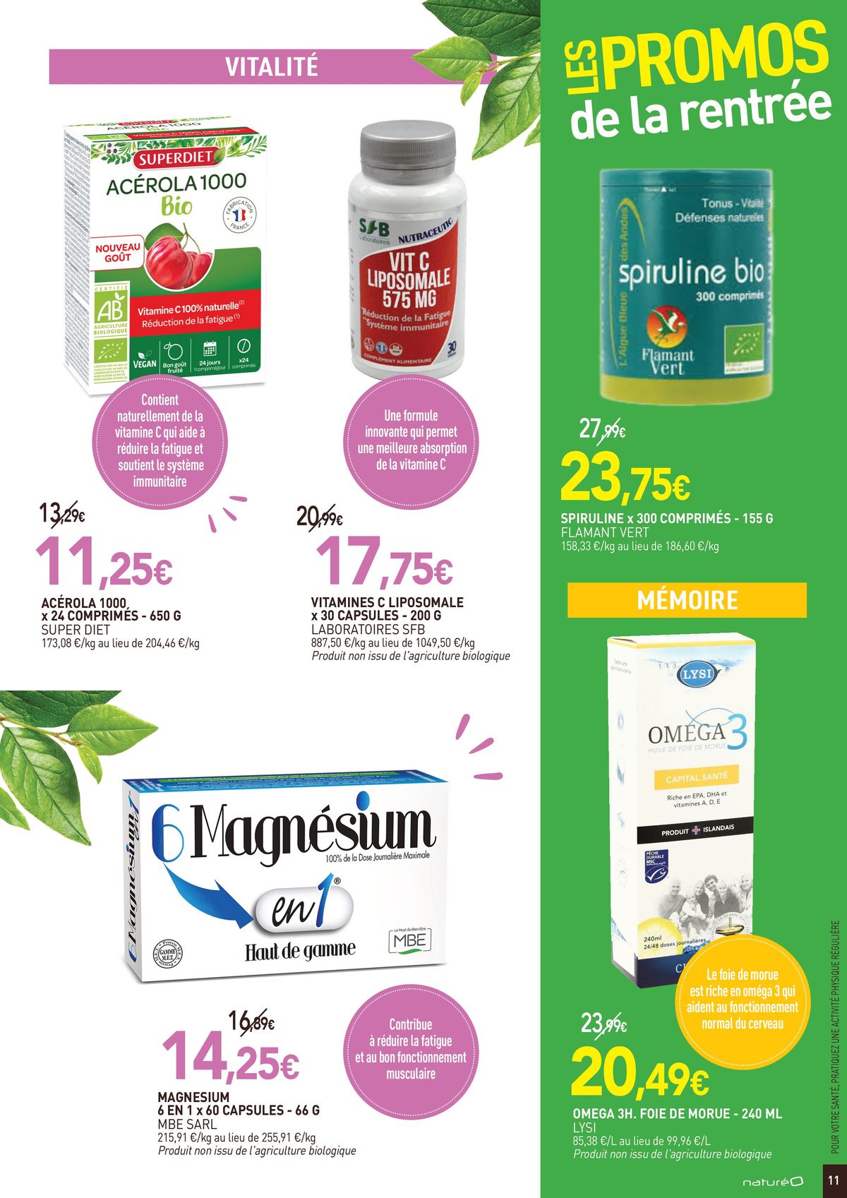 Catalogue Les promos de la rentrée, page 00011