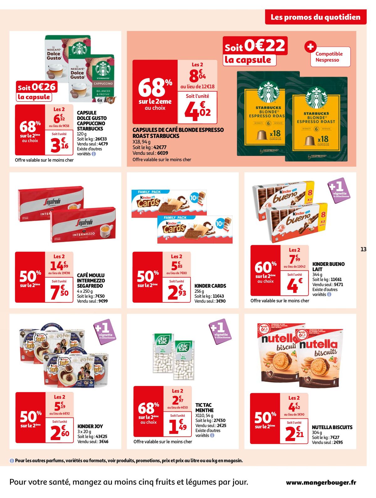 Catalogue Format XXL à prix XXS dans votre super, page 00013