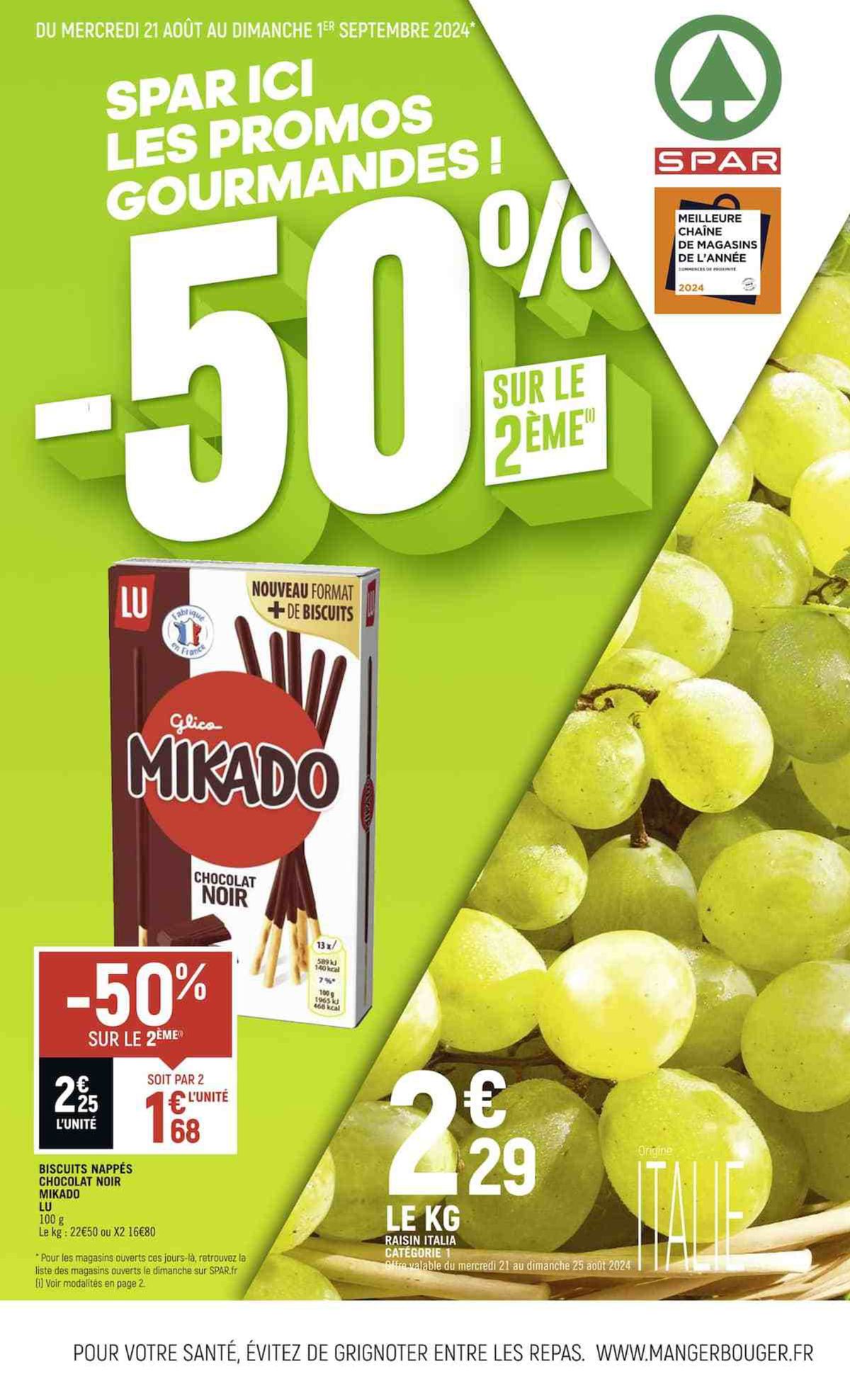 Catalogue SPAR ici, le top des promos !, page 00001