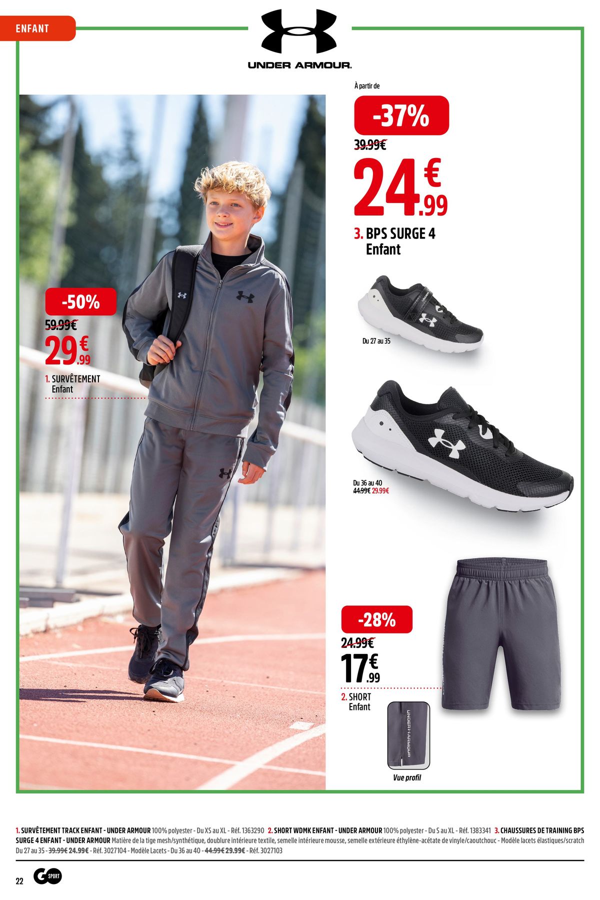 Catalogue OBJECTIF MEILLEUR SUR LE TERRAIN, page 00022