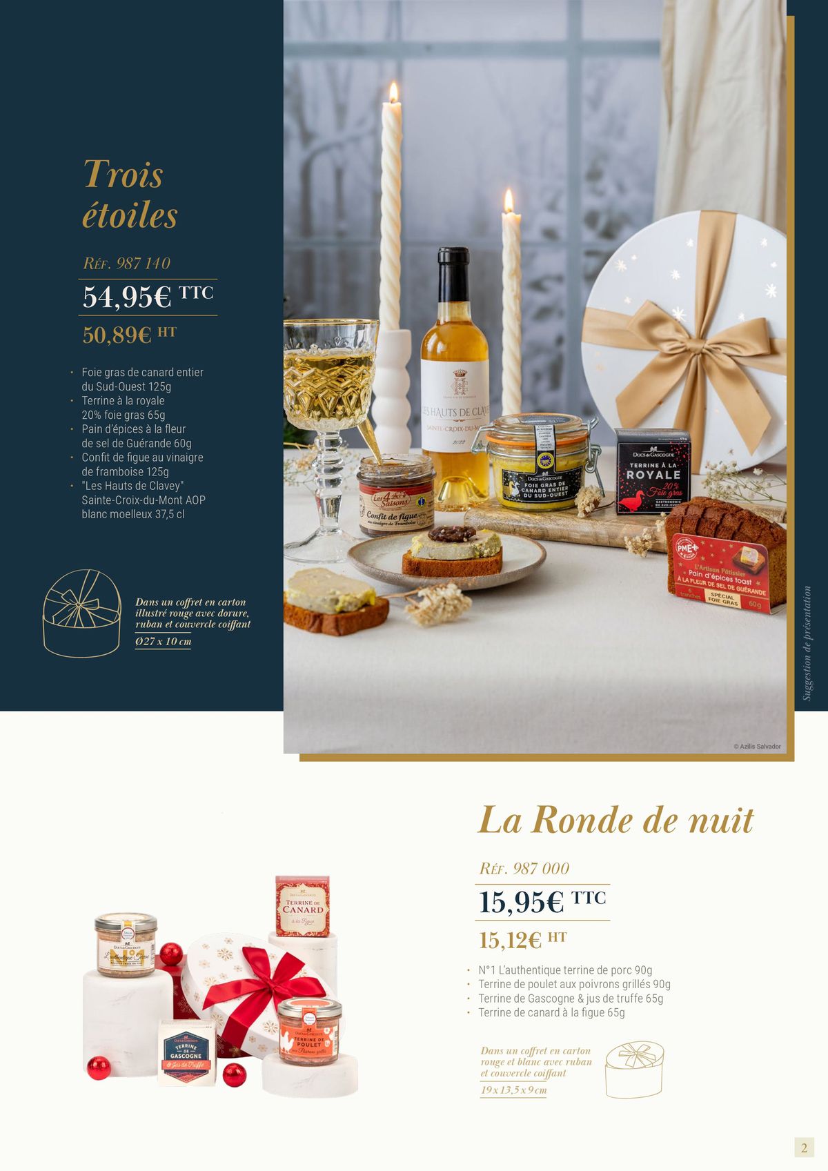 Catalogue Cadeaux Gourmands Ducs De Gascogne 2024-2025, page 00003