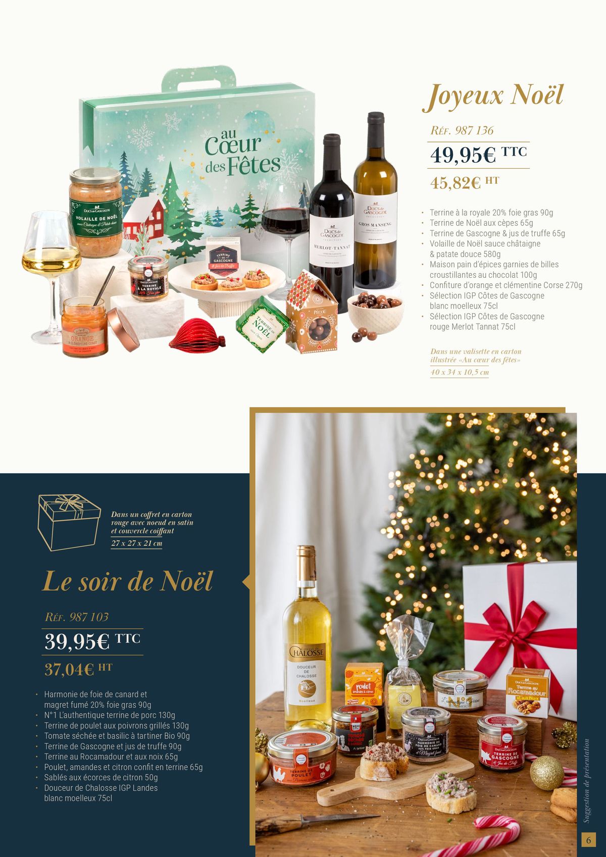 Catalogue Cadeaux Gourmands Ducs De Gascogne 2024-2025, page 00007