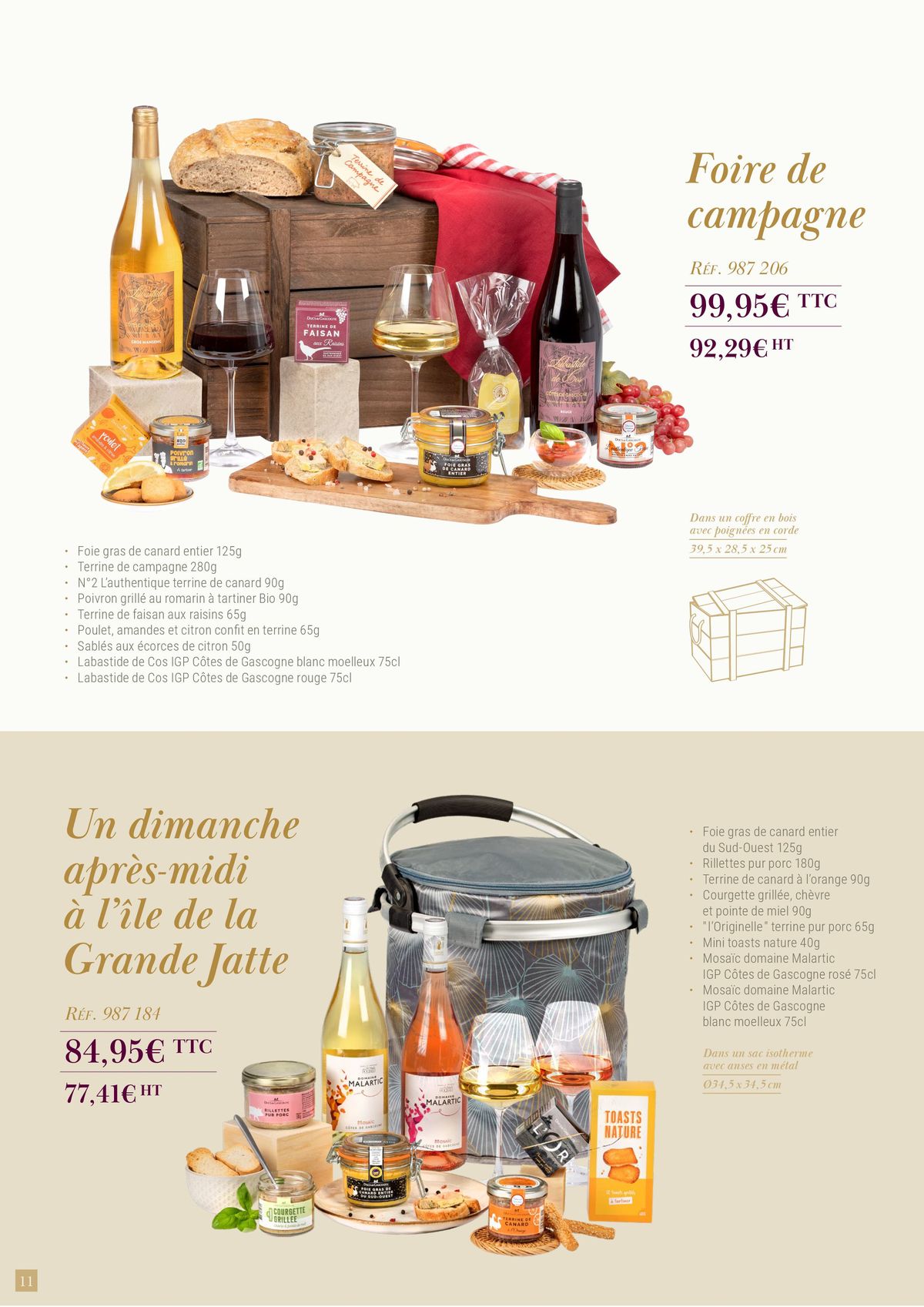 Catalogue Cadeaux Gourmands Ducs De Gascogne 2024-2025, page 00012