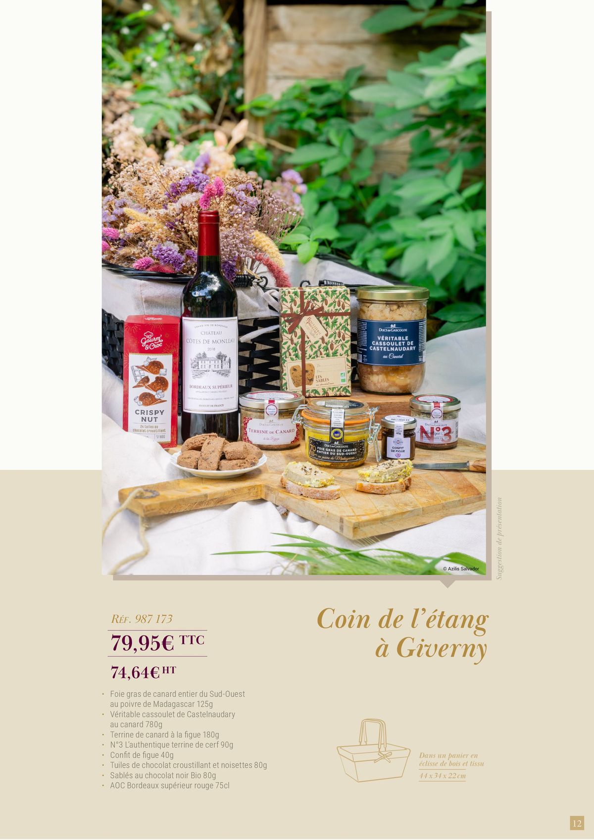 Catalogue Cadeaux Gourmands Ducs De Gascogne 2024-2025, page 00013