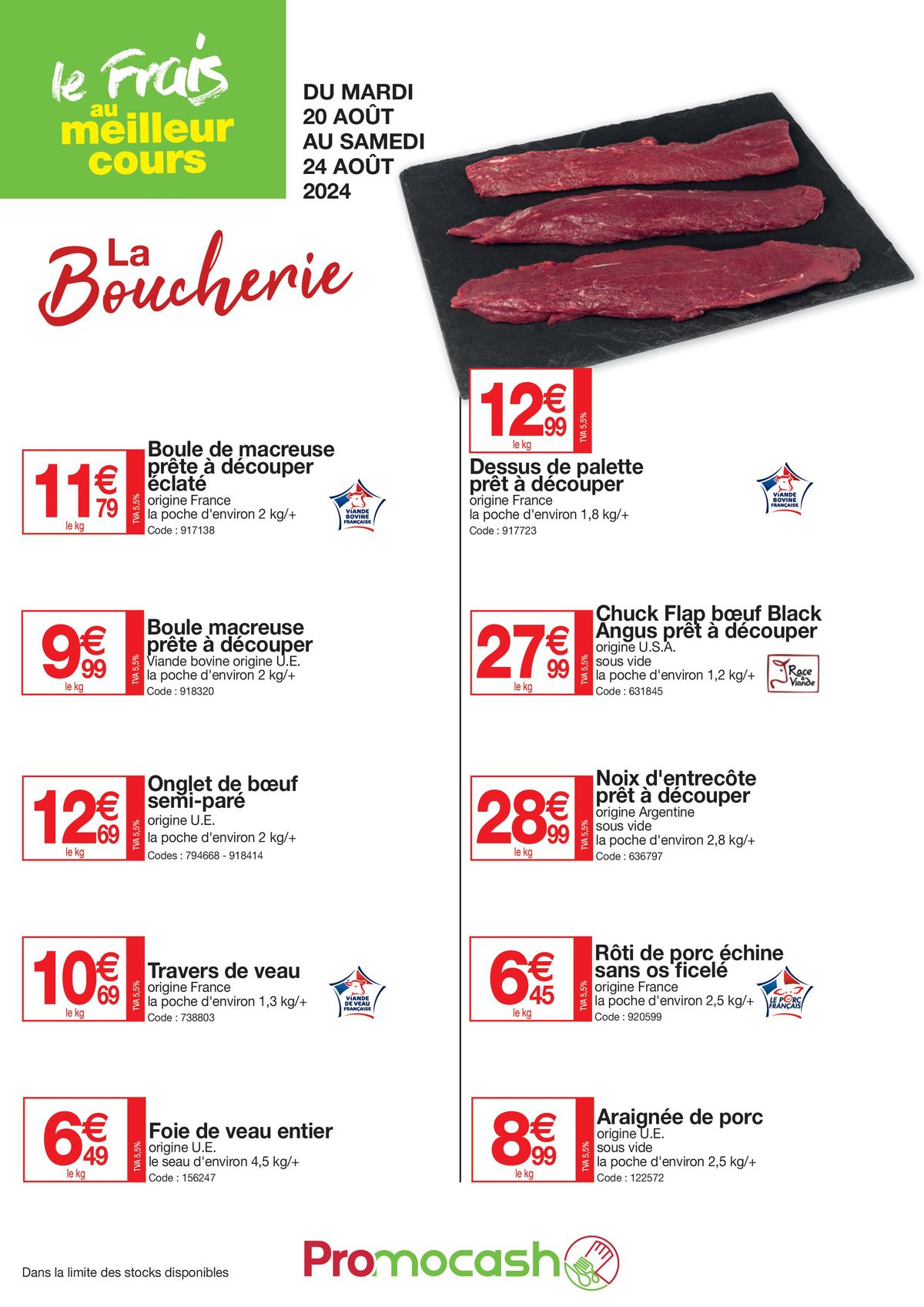 Catalogue La boucherie, page 00001