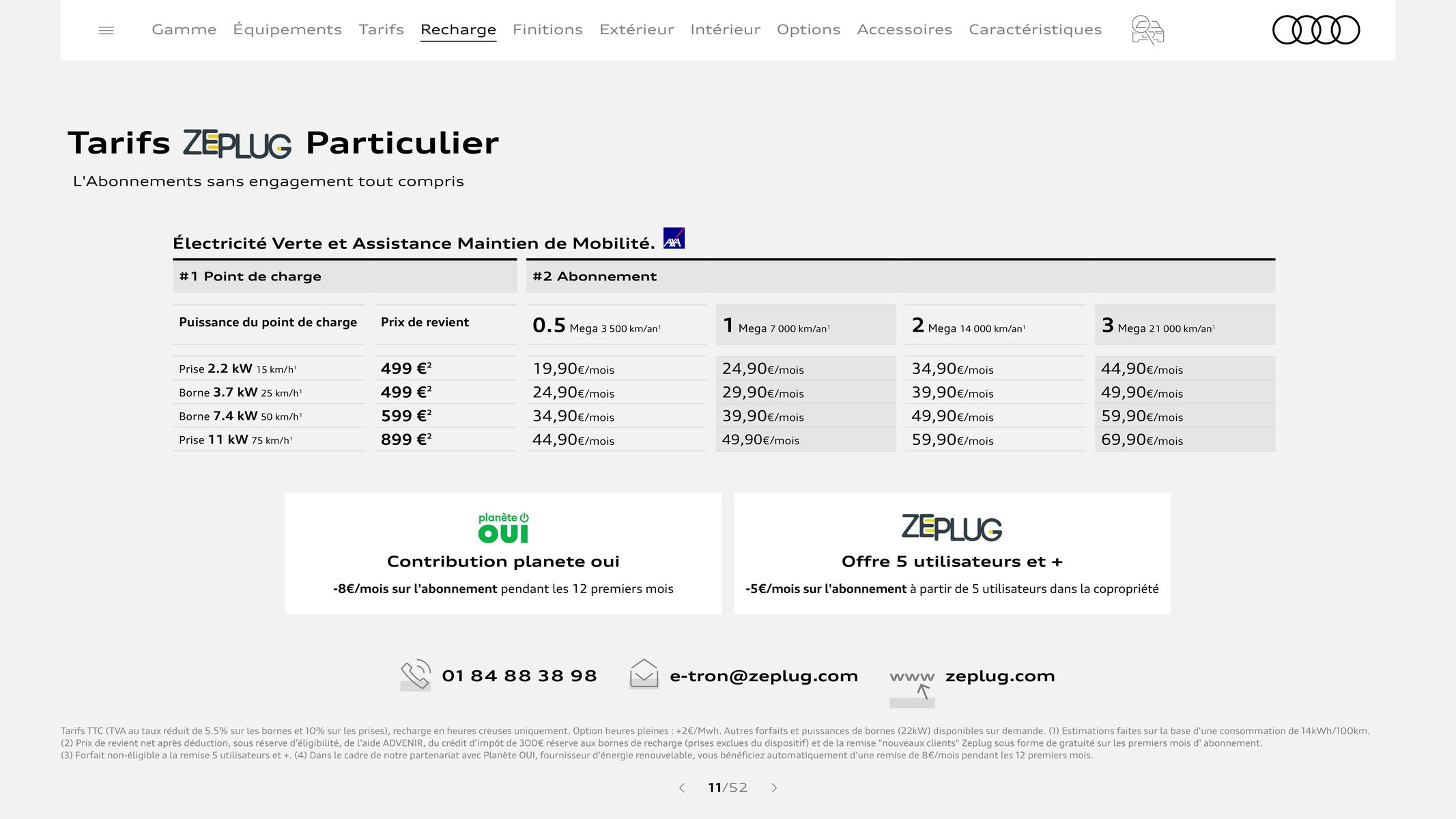 Catalogue Audi e-tron GT, page 00011