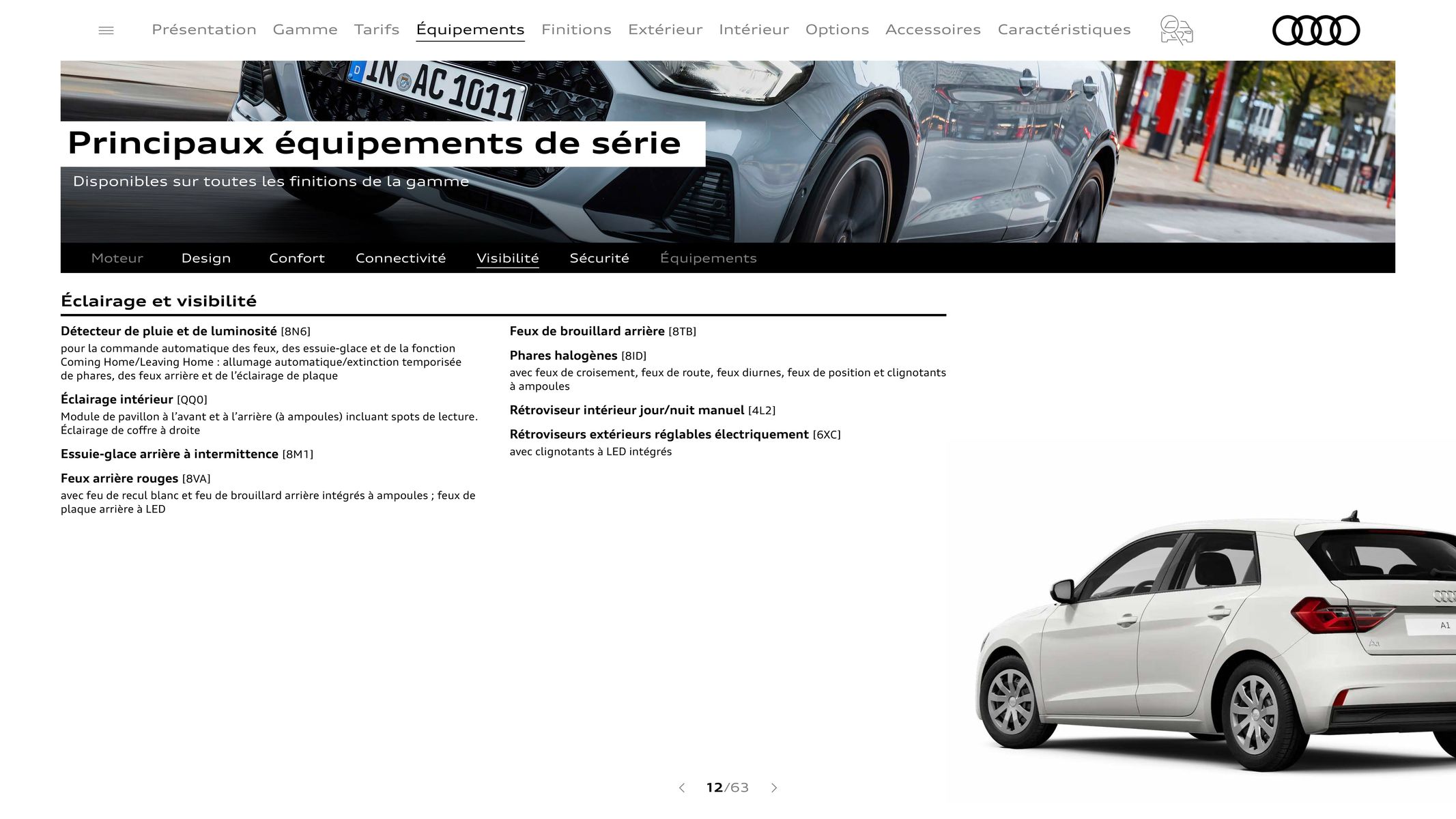 Catalogue Audi A1, page 00012