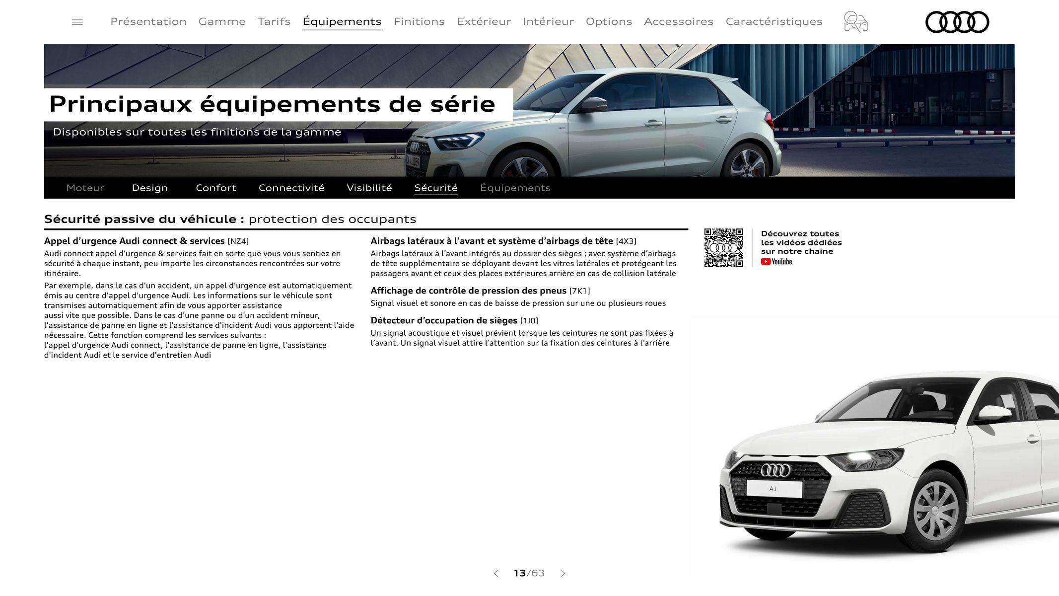 Catalogue Audi A1, page 00013