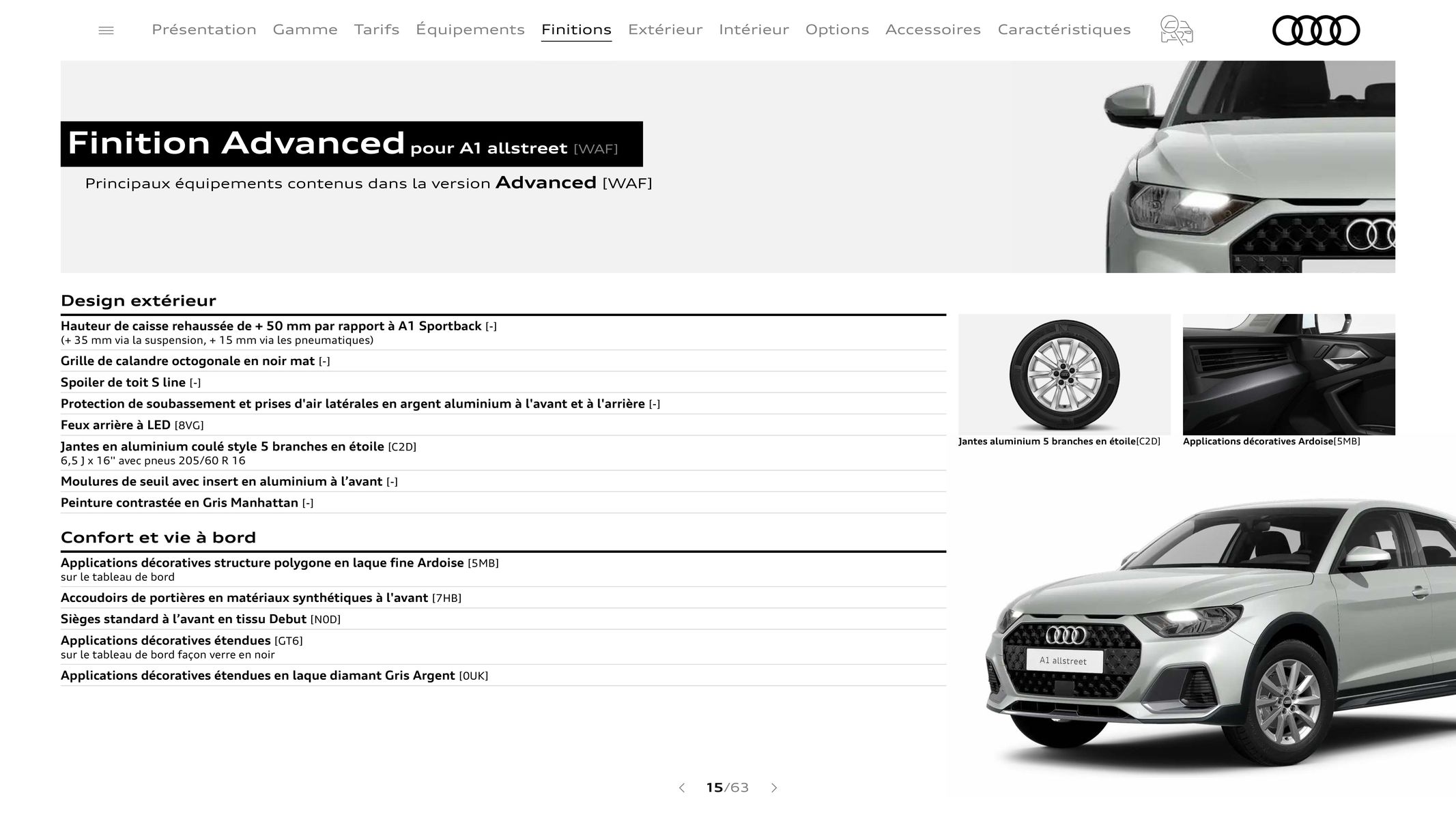 Catalogue Audi A1, page 00015