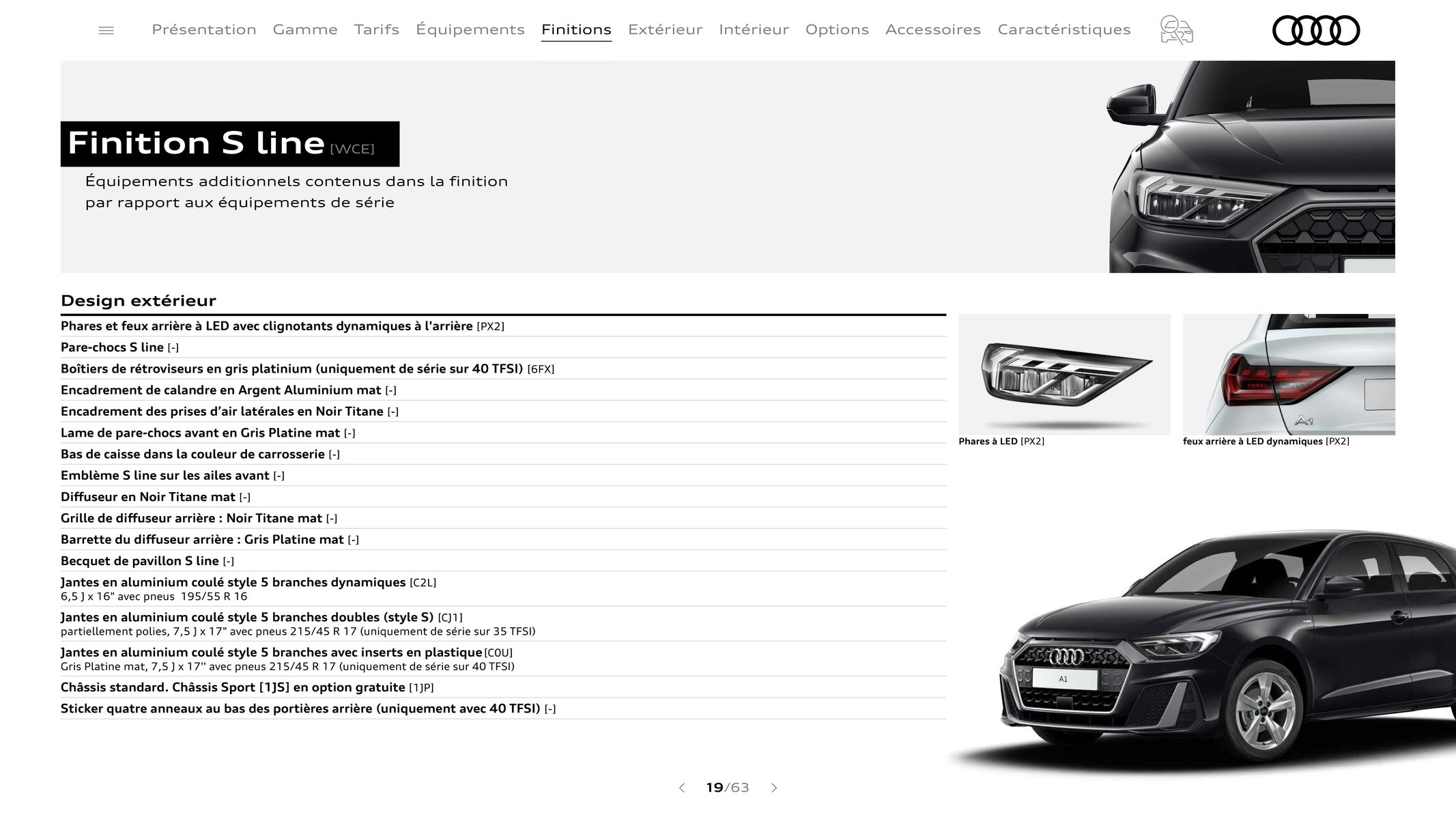 Catalogue Audi A1, page 00019