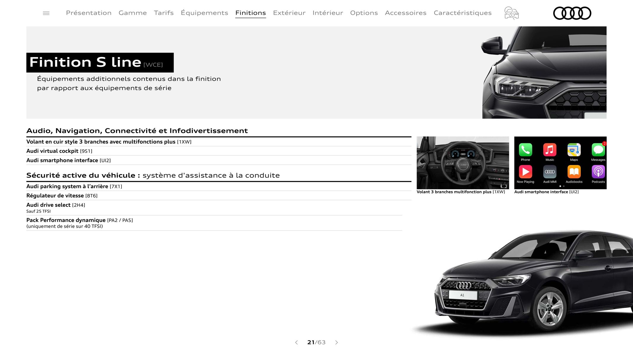 Catalogue Audi A1, page 00021