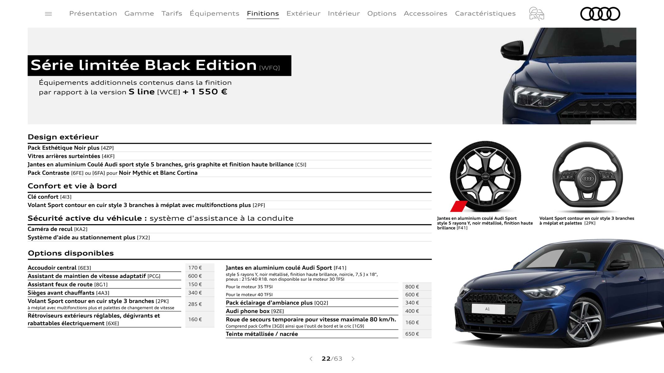 Catalogue Audi A1, page 00022