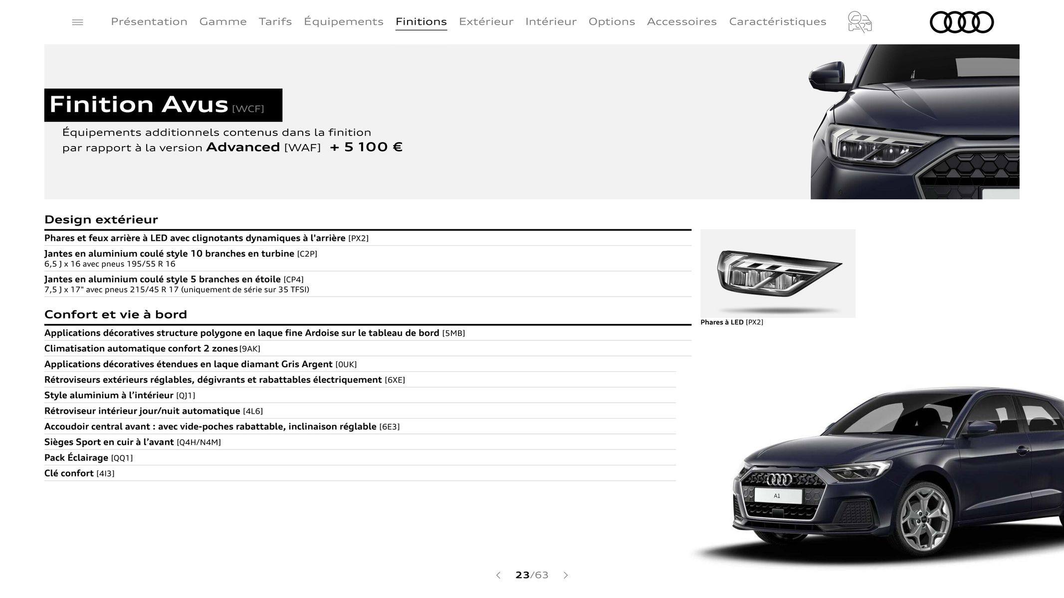 Catalogue Audi A1, page 00023