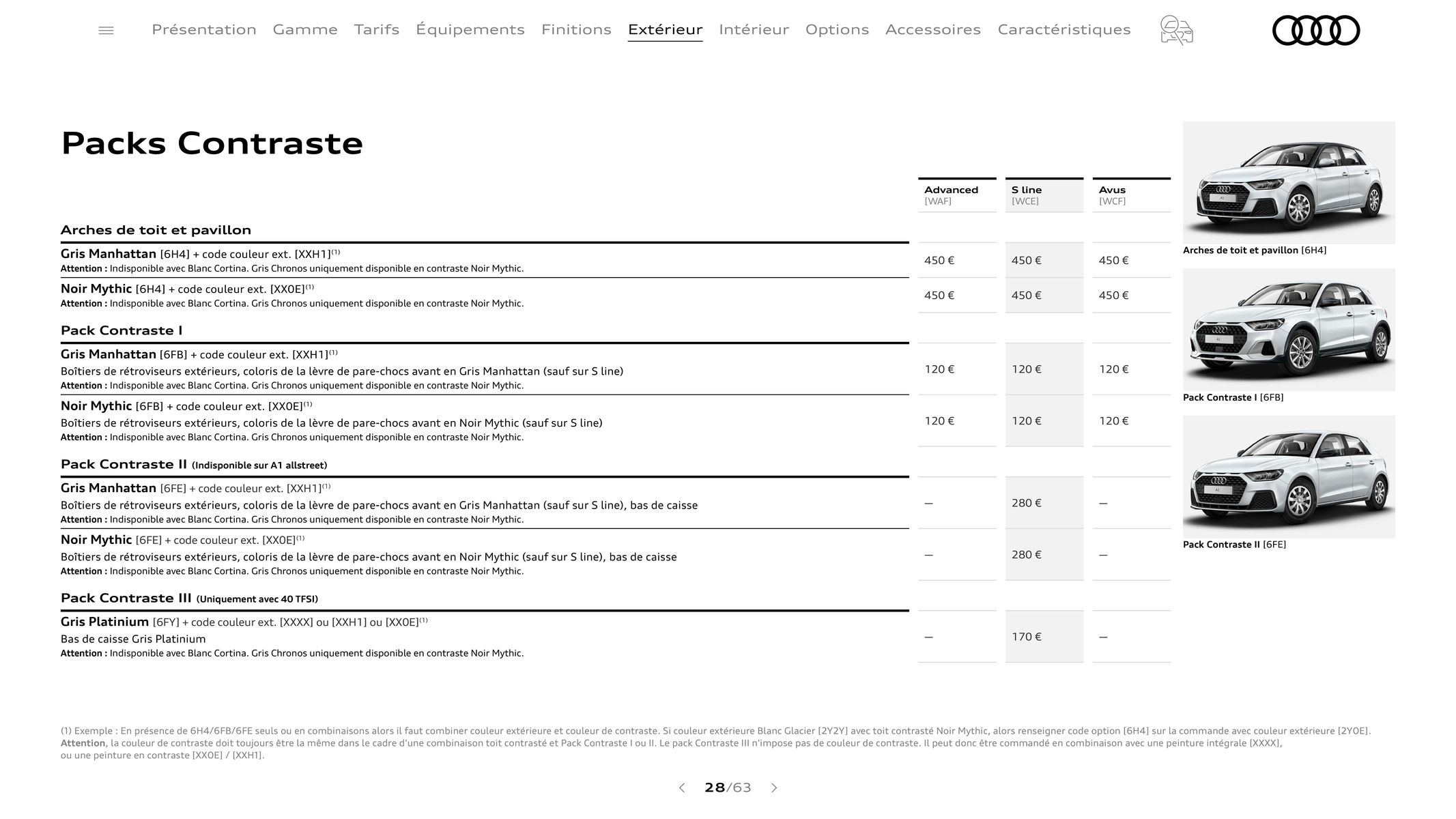 Catalogue Audi A1, page 00028