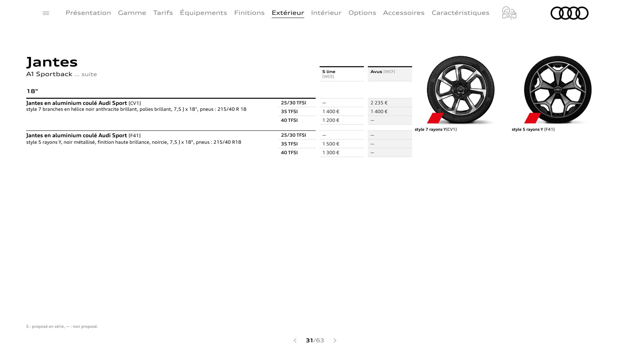 Catalogue Audi A1, page 00031