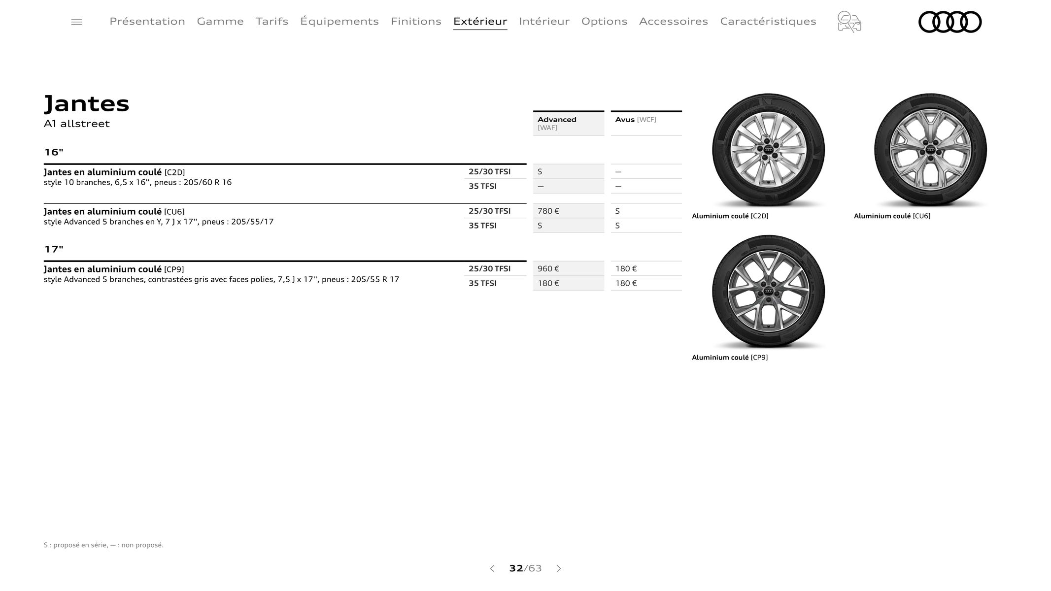 Catalogue Audi A1, page 00032