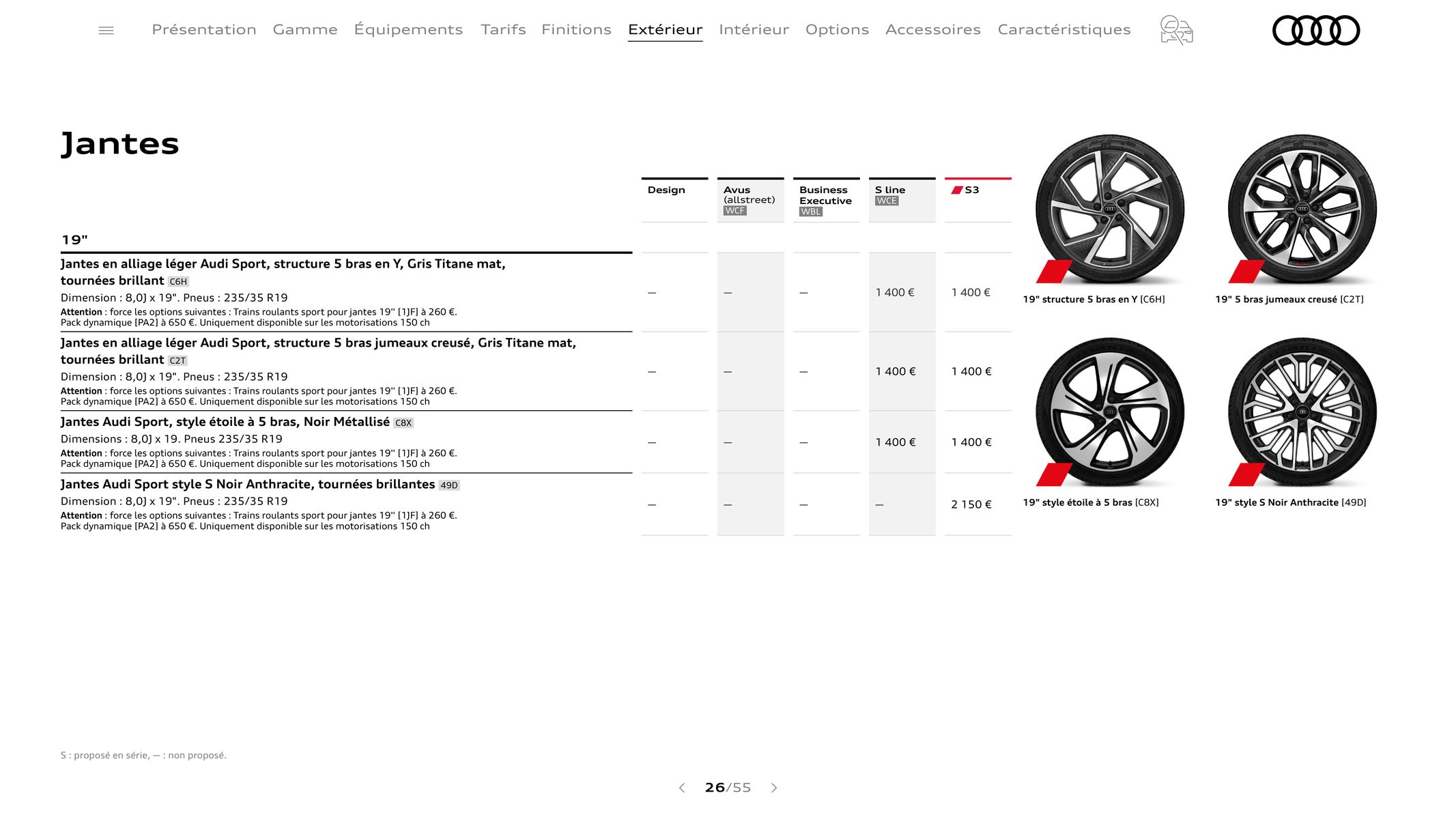 Catalogue Audi A3, page 00026