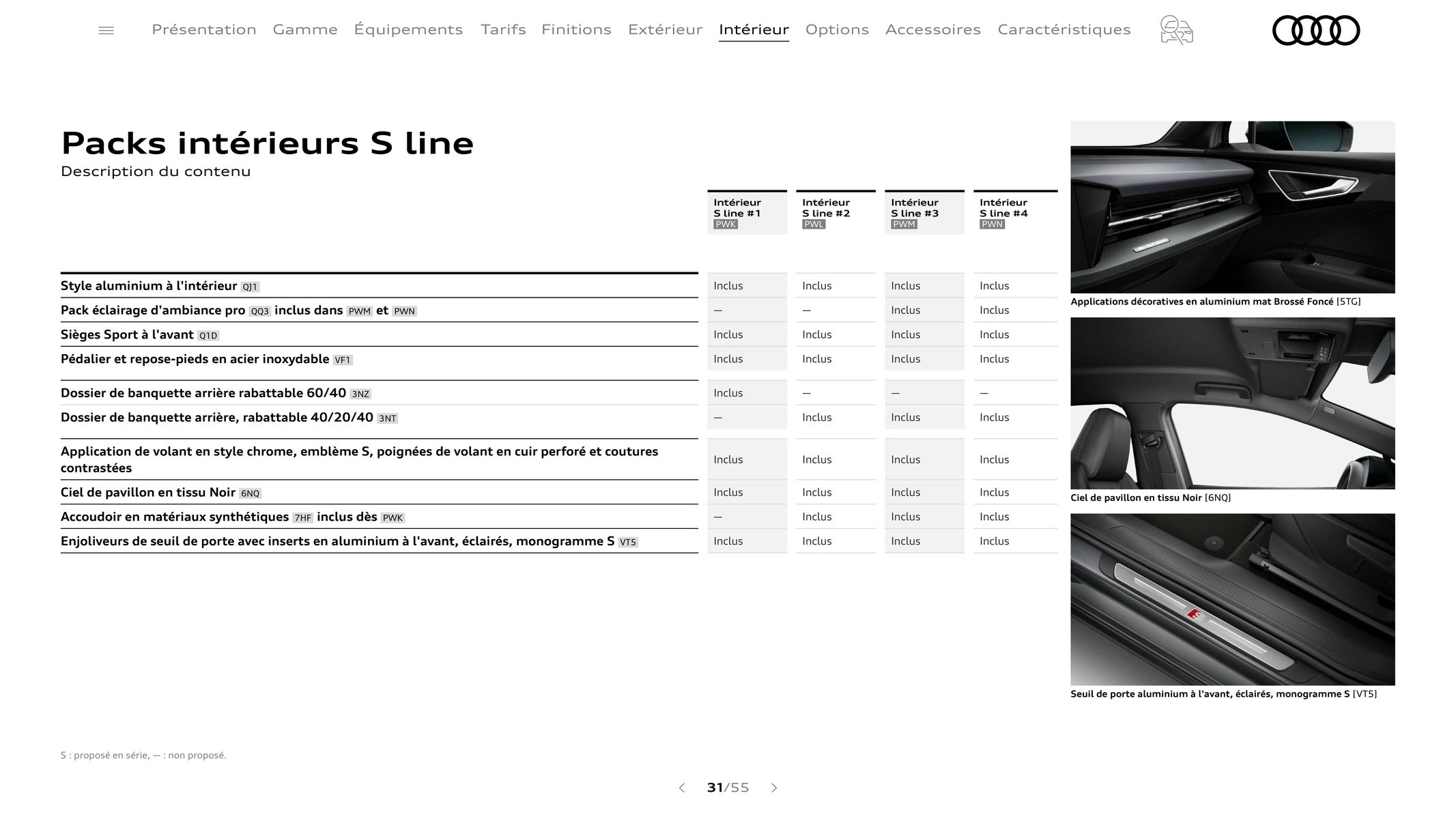 Catalogue Audi A3, page 00031