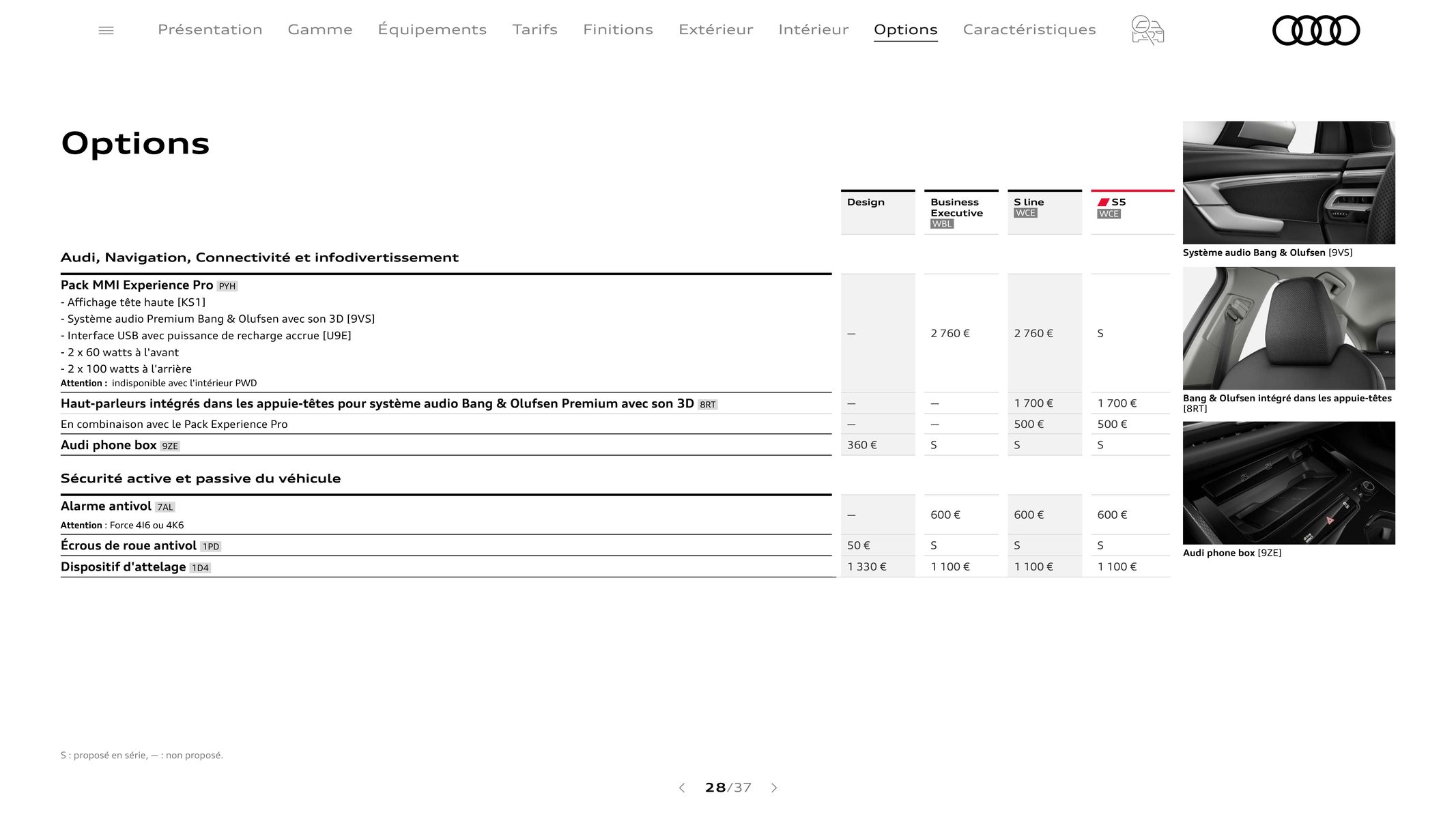 Catalogue Audi A5, page 00028