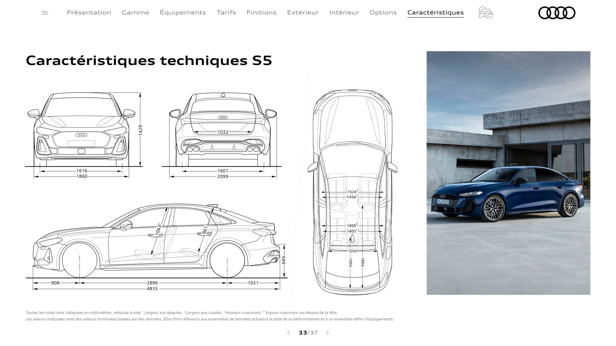 Catalogue Audi A5, page 00033