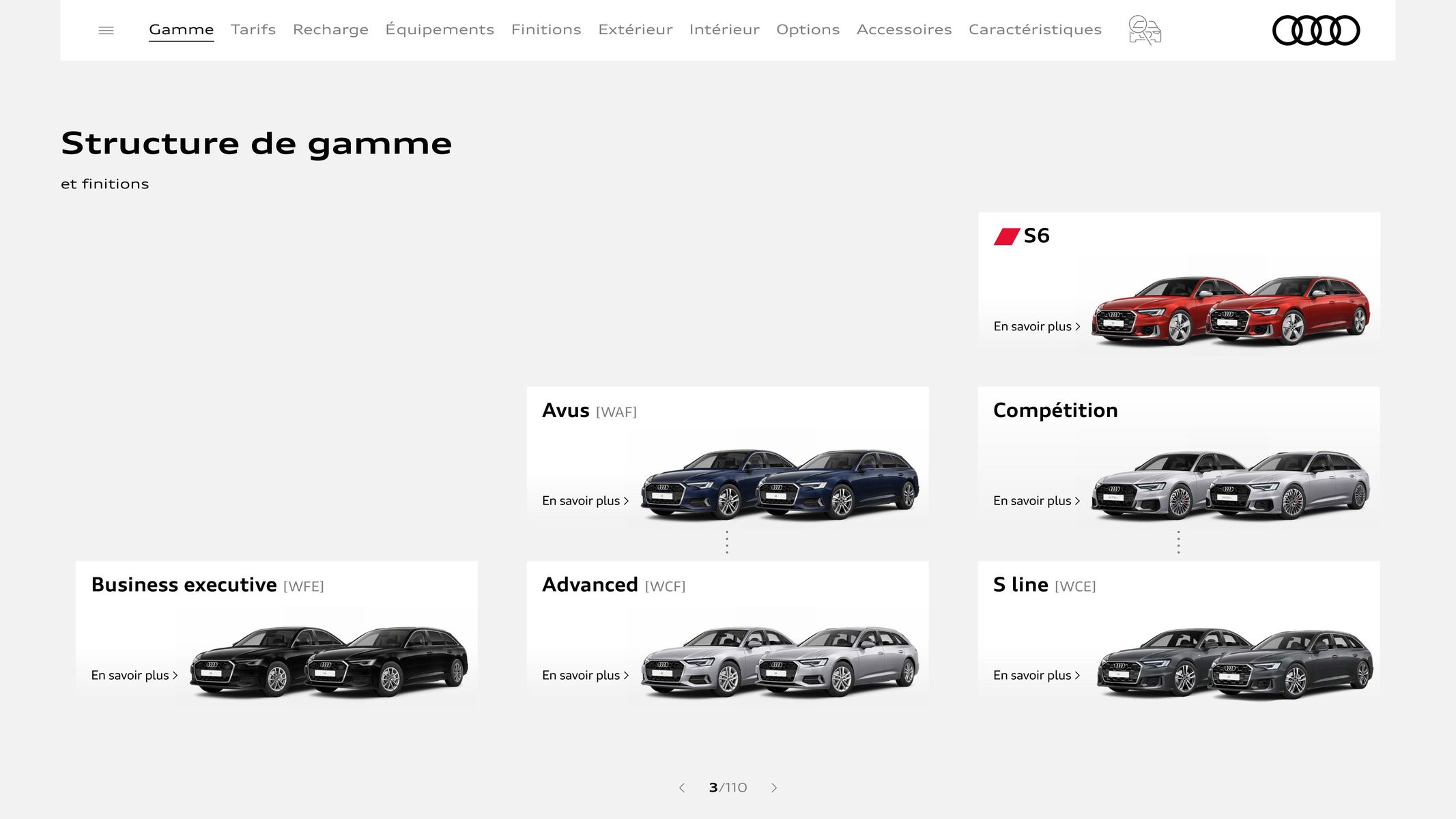 Catalogue Audi A6, page 00003