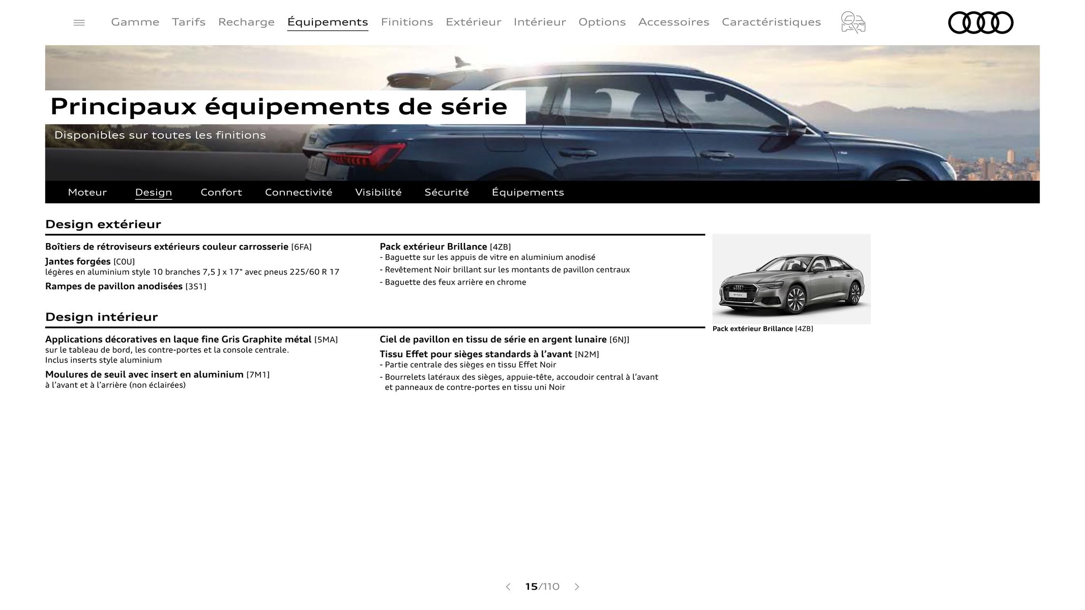 Catalogue Audi A6, page 00015