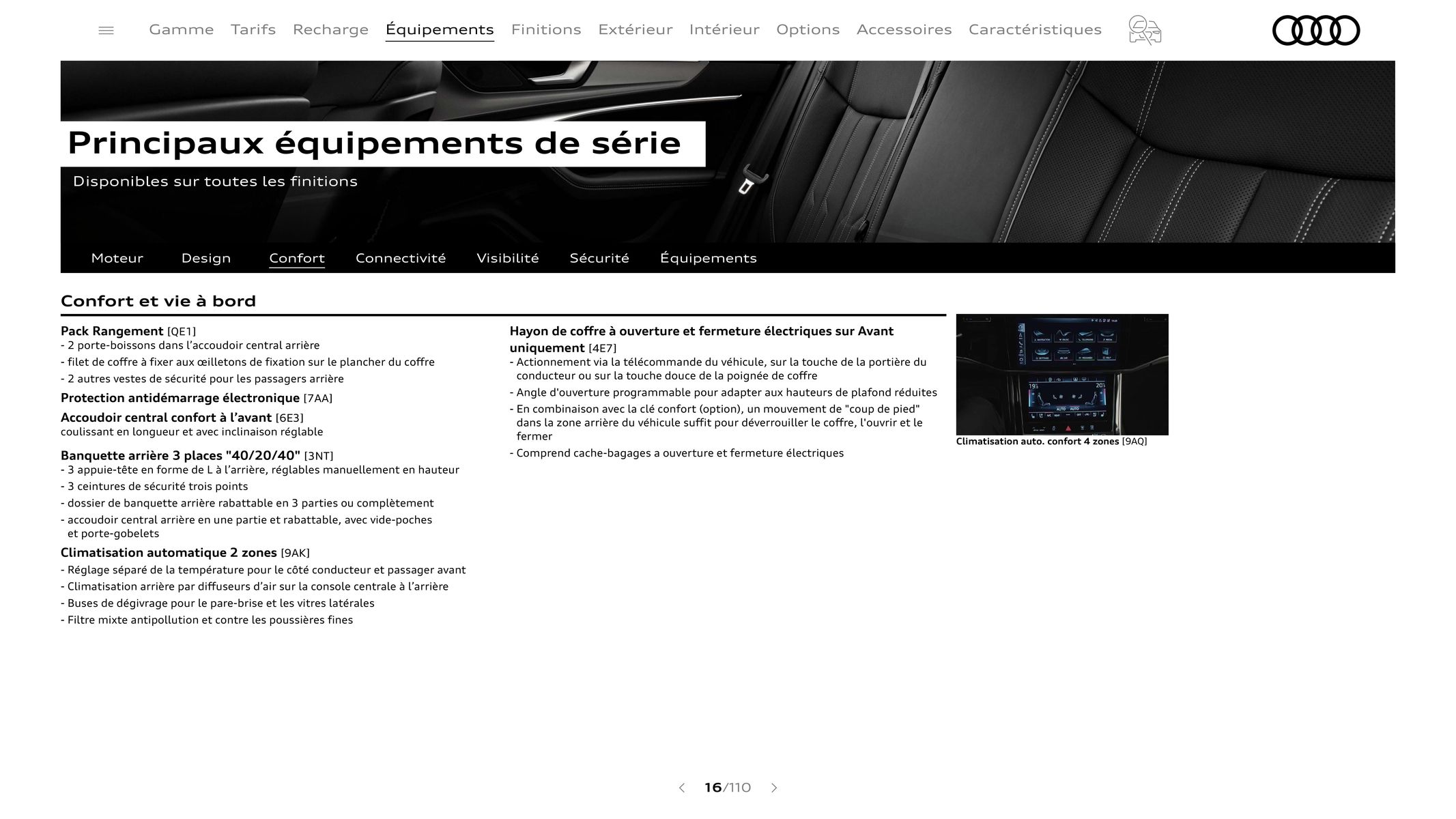 Catalogue Audi A6, page 00016