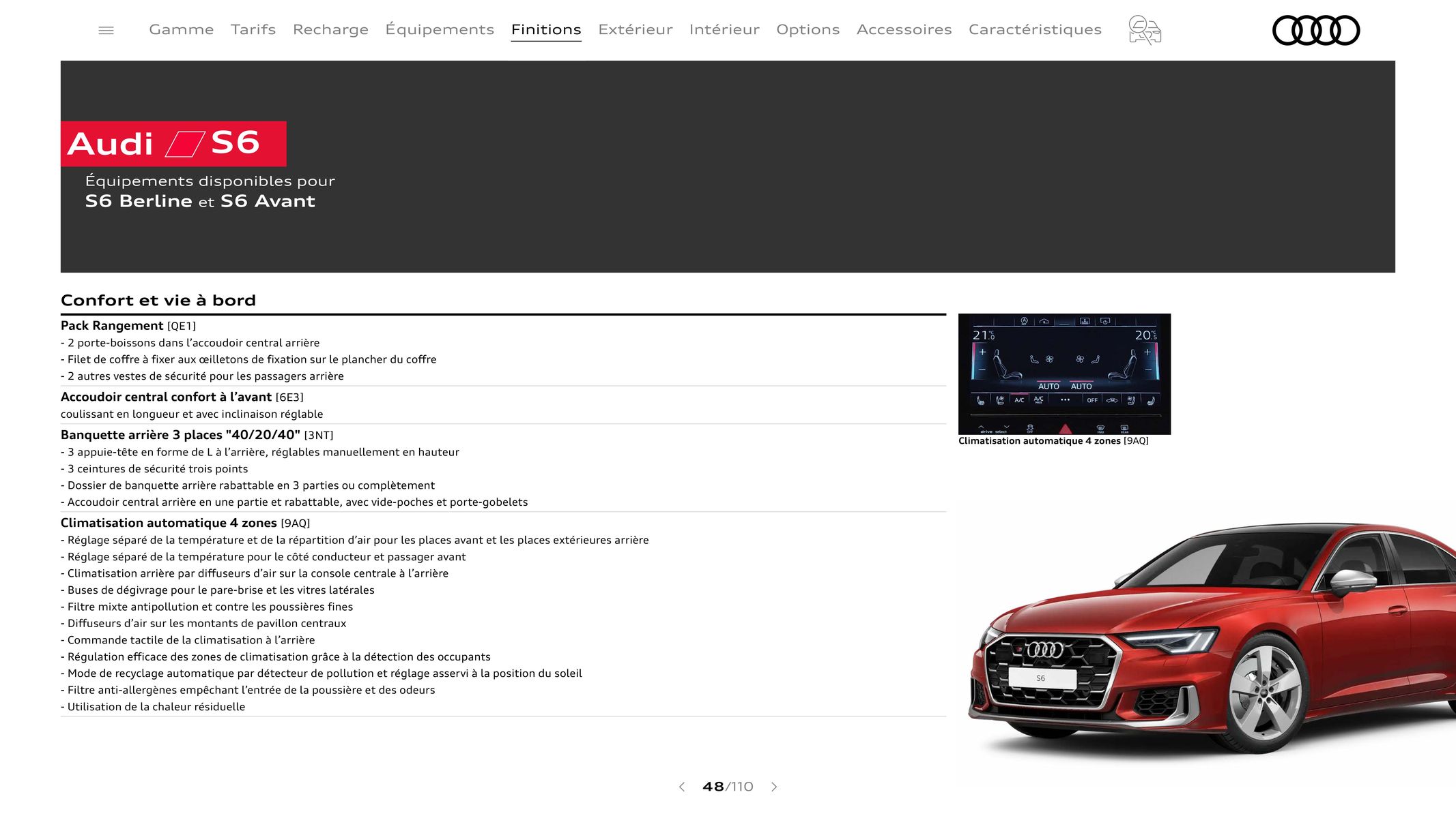 Catalogue Audi A6, page 00048