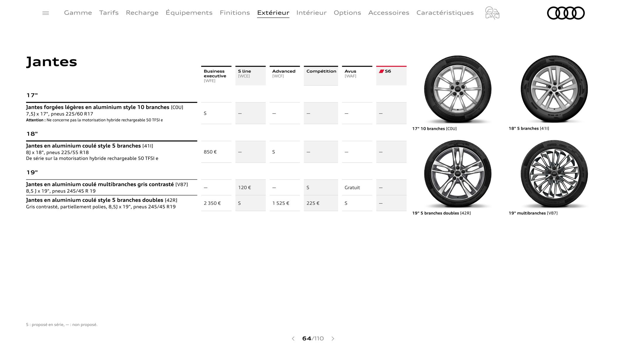 Catalogue Audi A6, page 00064