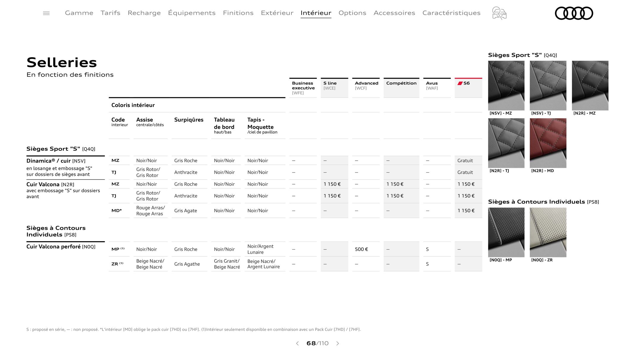 Catalogue Audi A6, page 00068