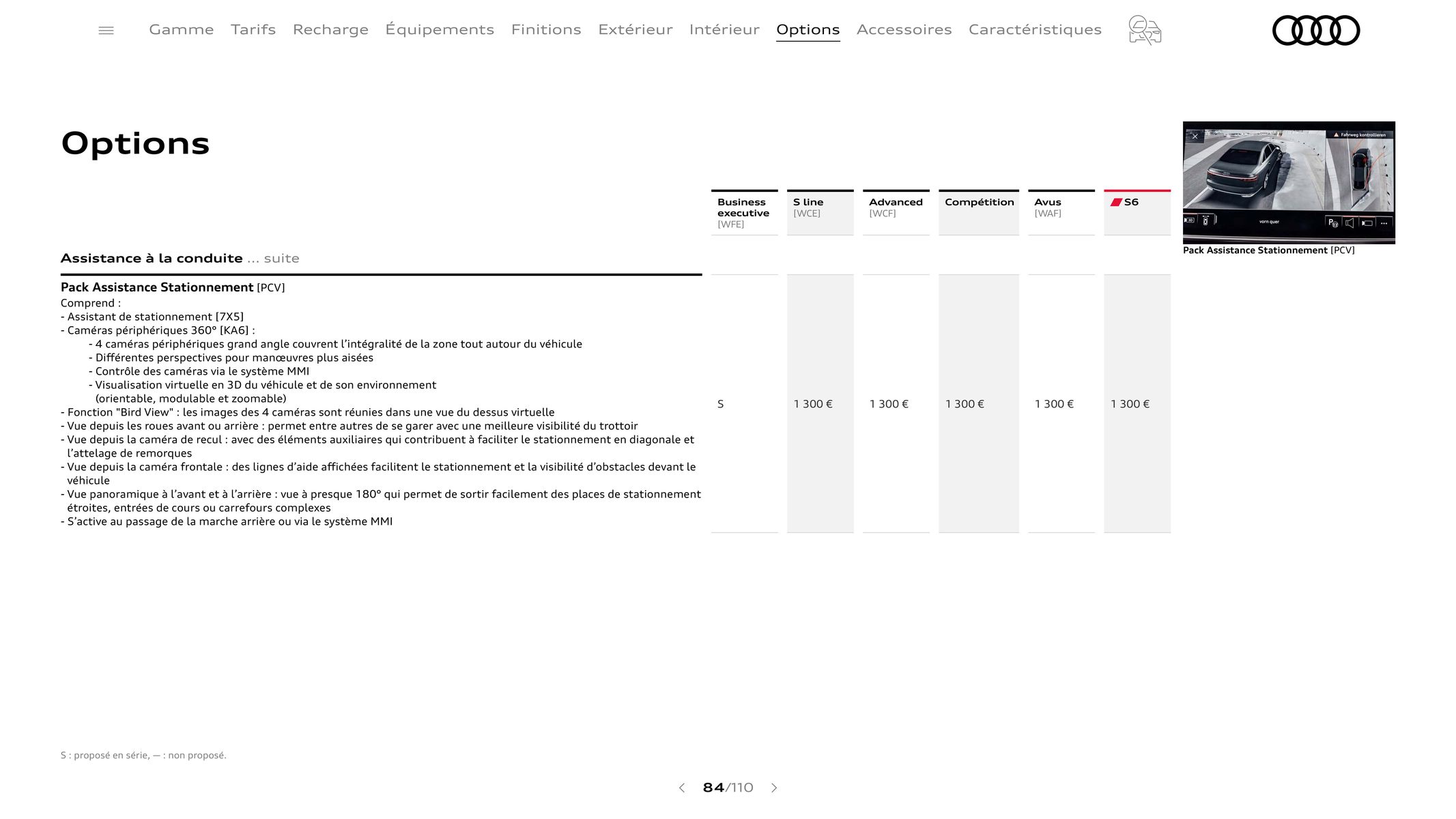 Catalogue Audi A6, page 00084