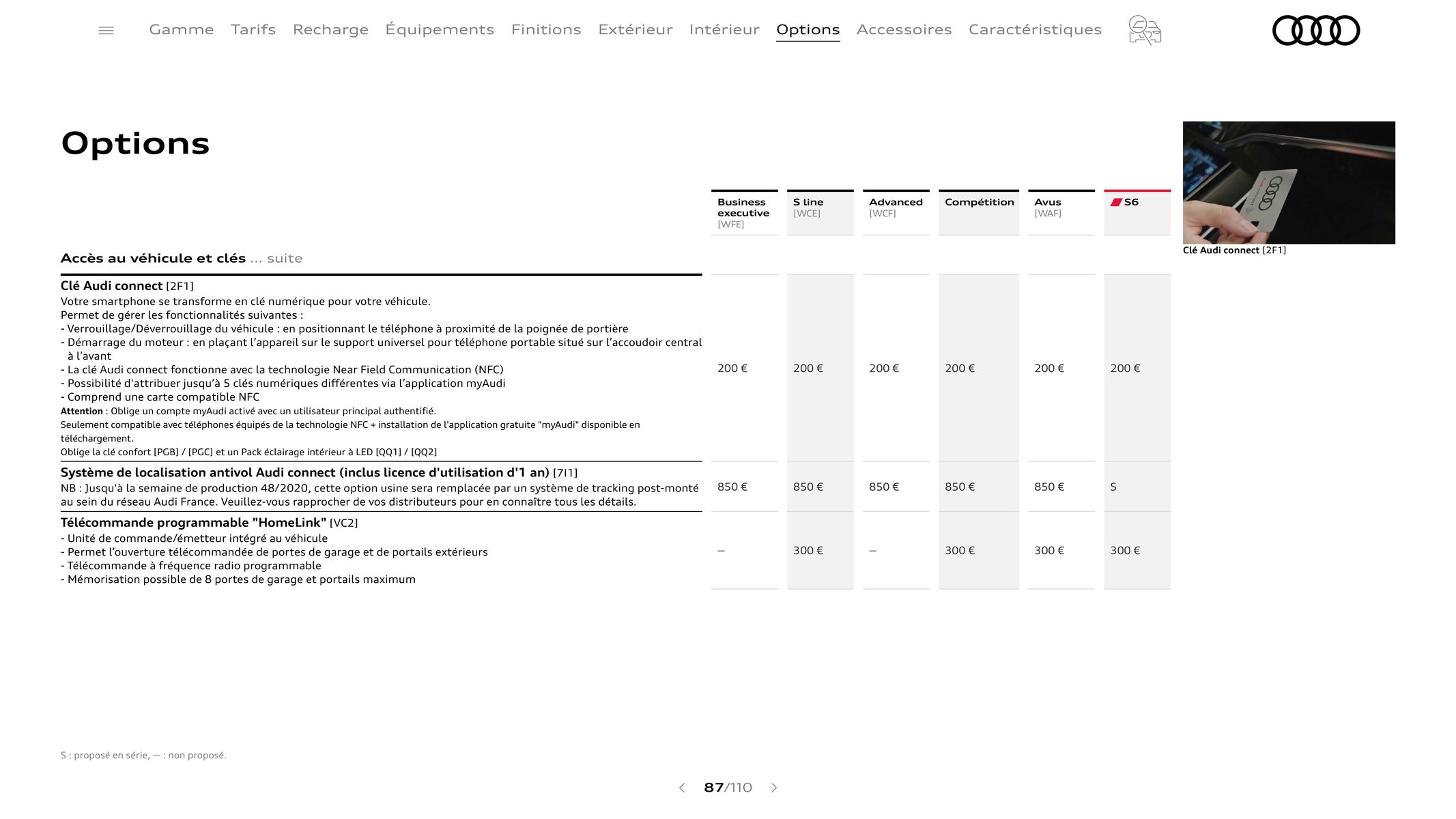 Catalogue Audi A6, page 00087