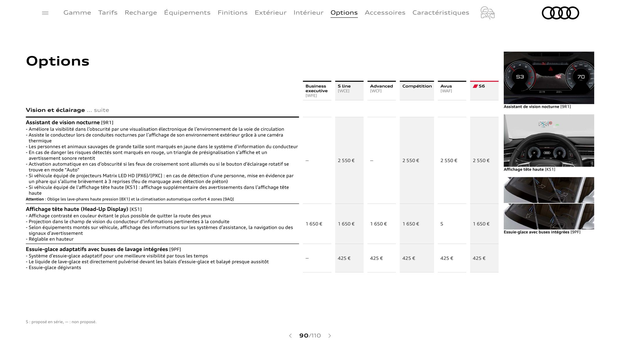 Catalogue Audi A6, page 00090