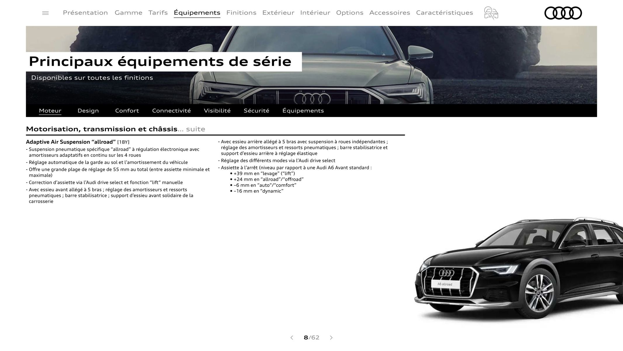 Catalogue Audi A6 allroad, page 00008