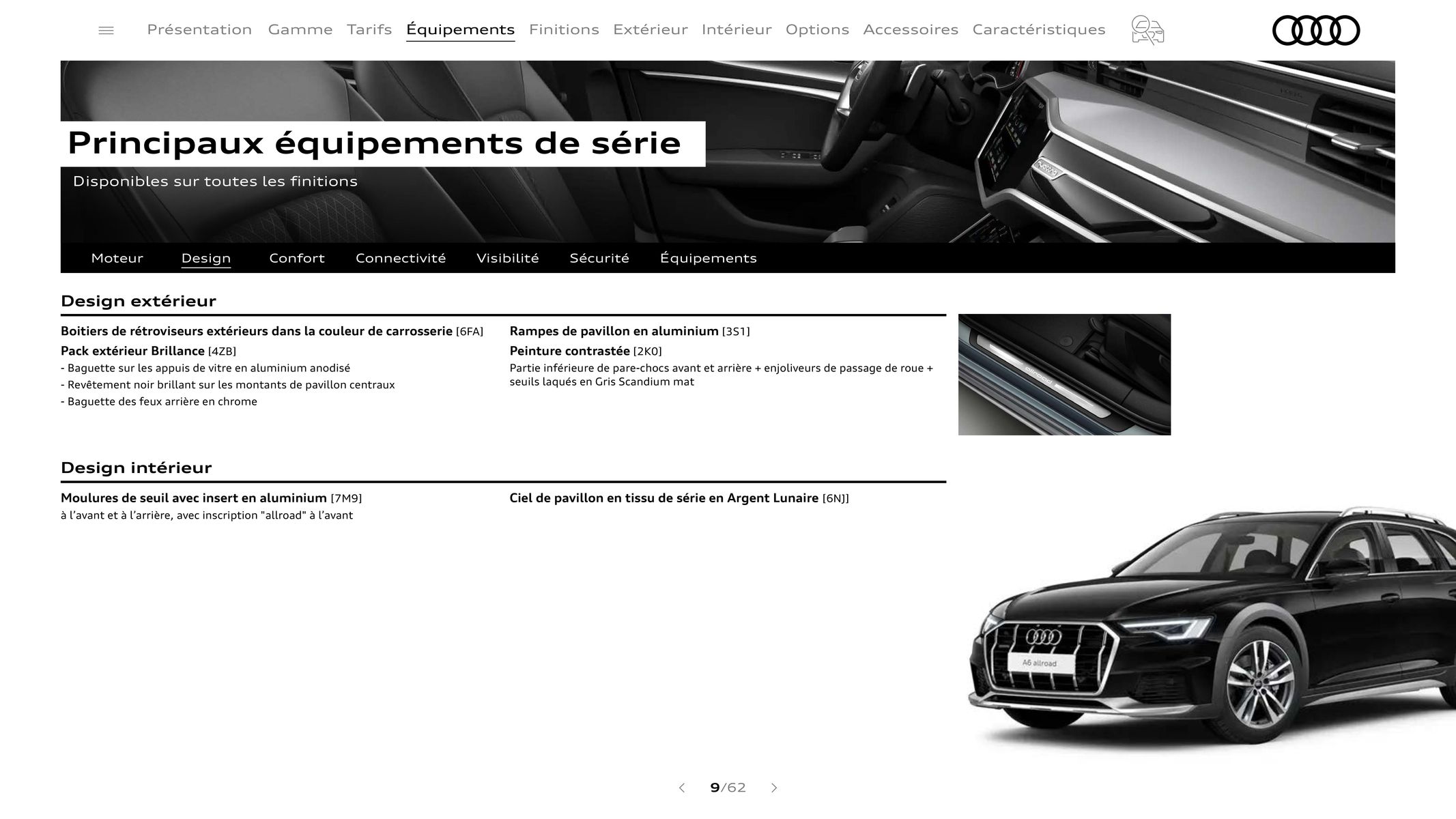 Catalogue Audi A6 allroad, page 00009