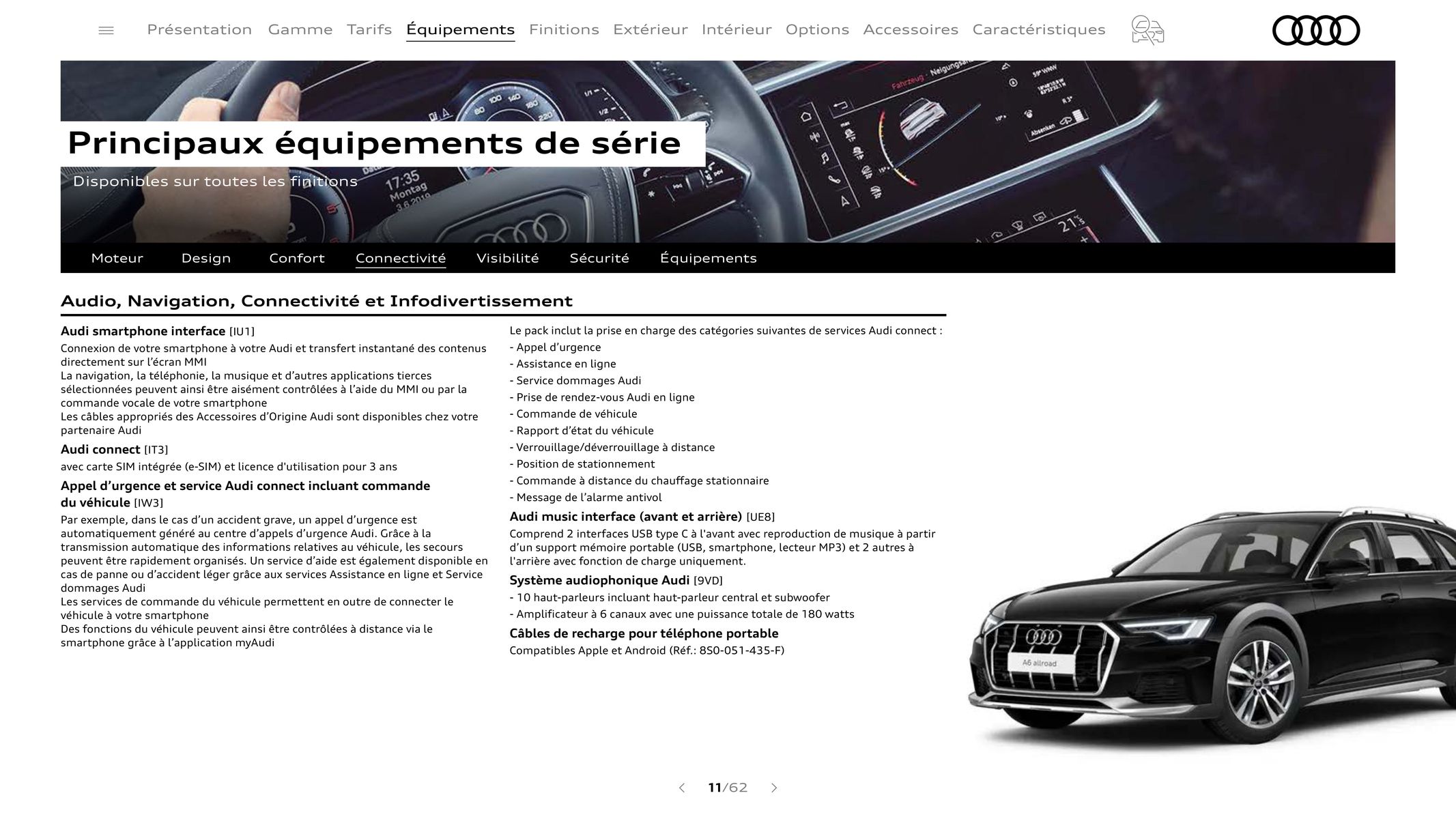 Catalogue Audi A6 allroad, page 00011