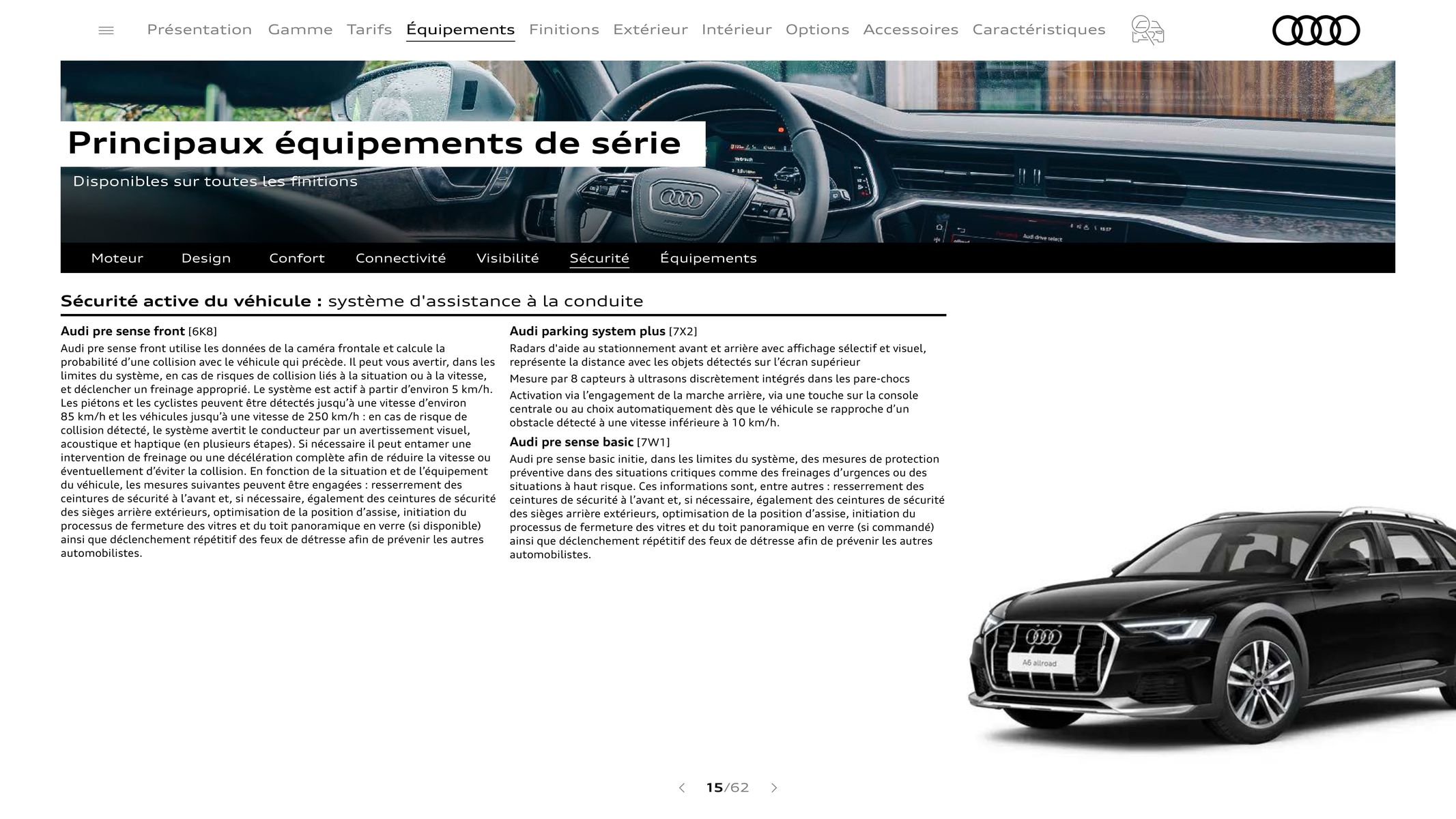 Catalogue Audi A6 allroad, page 00015