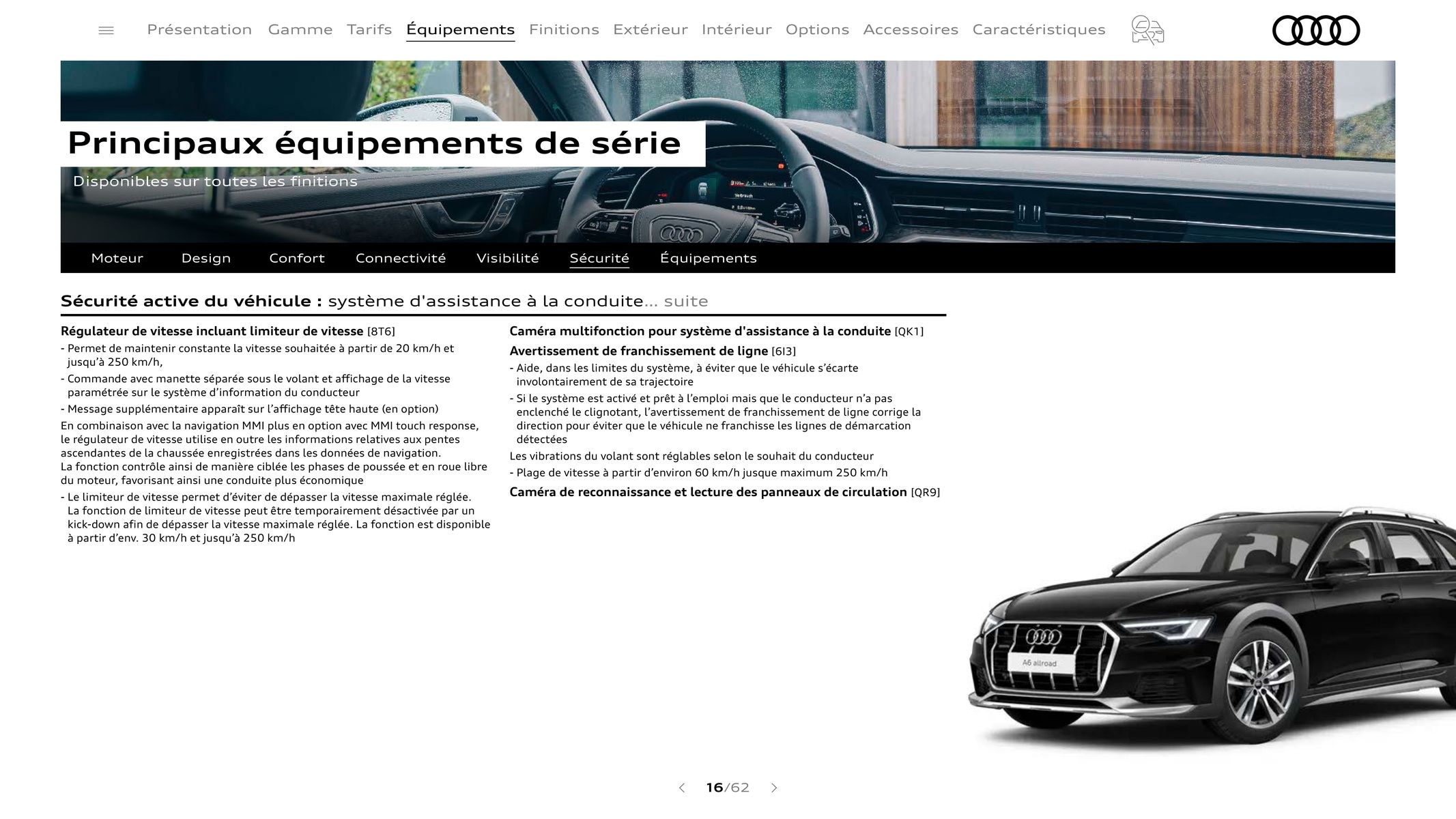 Catalogue Audi A6 allroad, page 00016