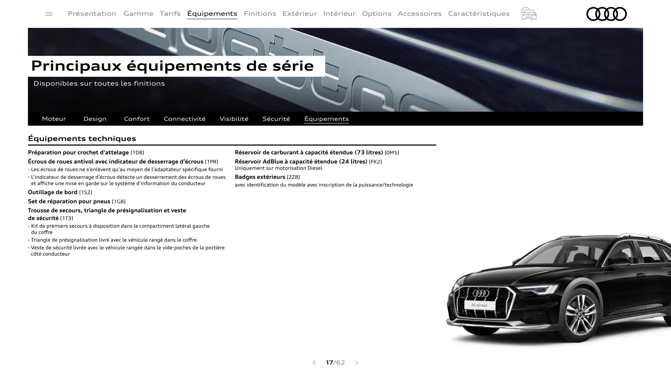 Catalogue Audi A6 allroad, page 00017