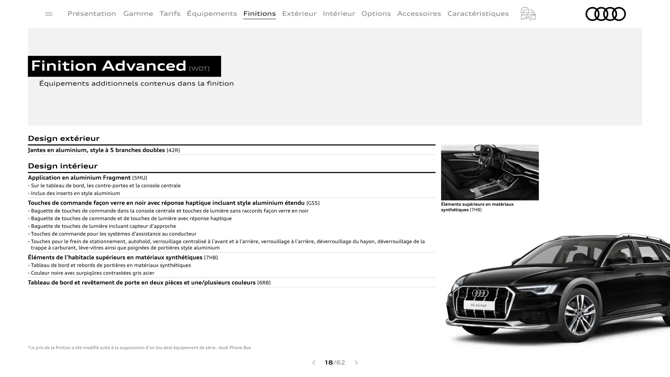 Catalogue Audi A6 allroad, page 00018