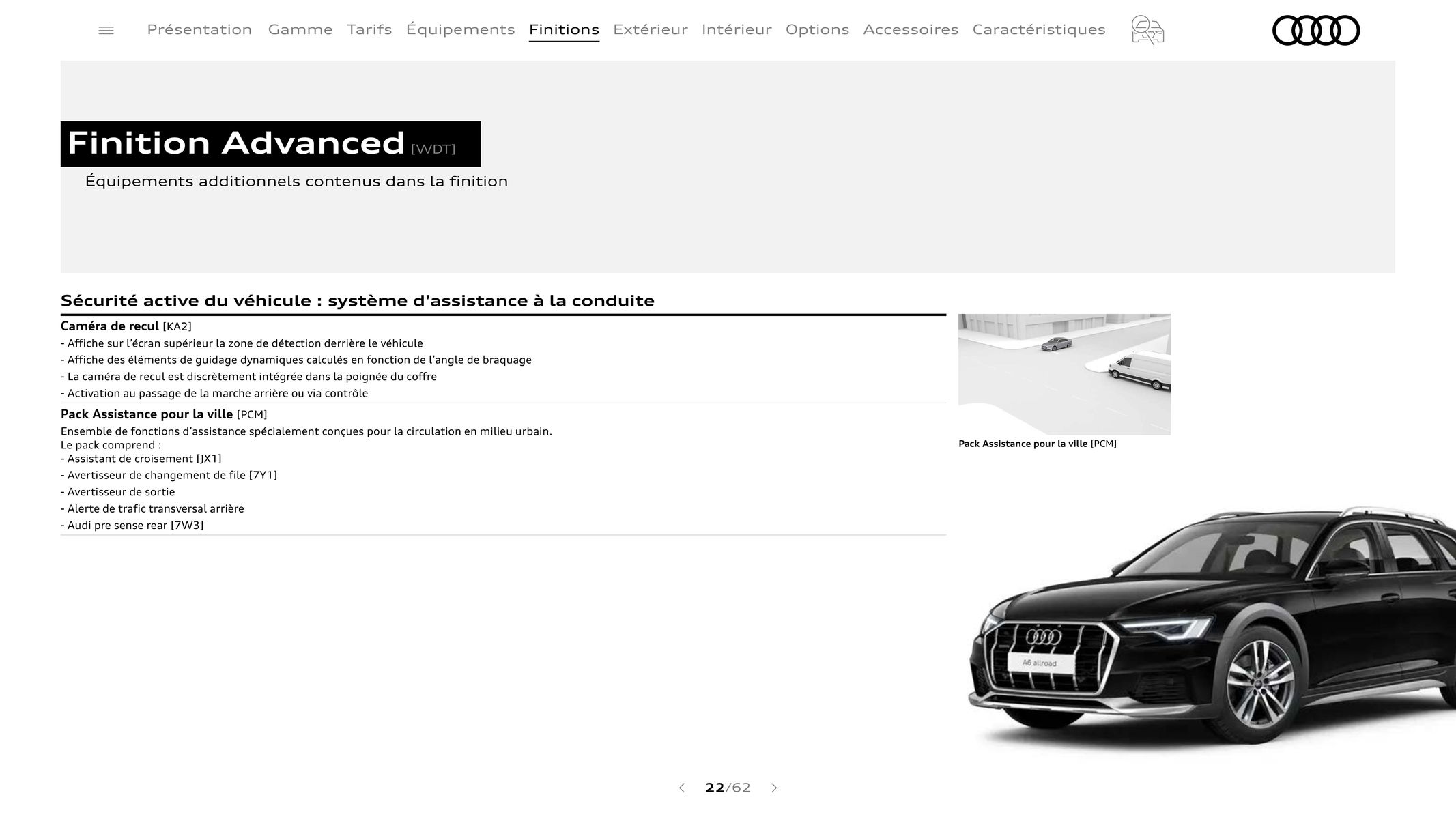 Catalogue Audi A6 allroad, page 00022