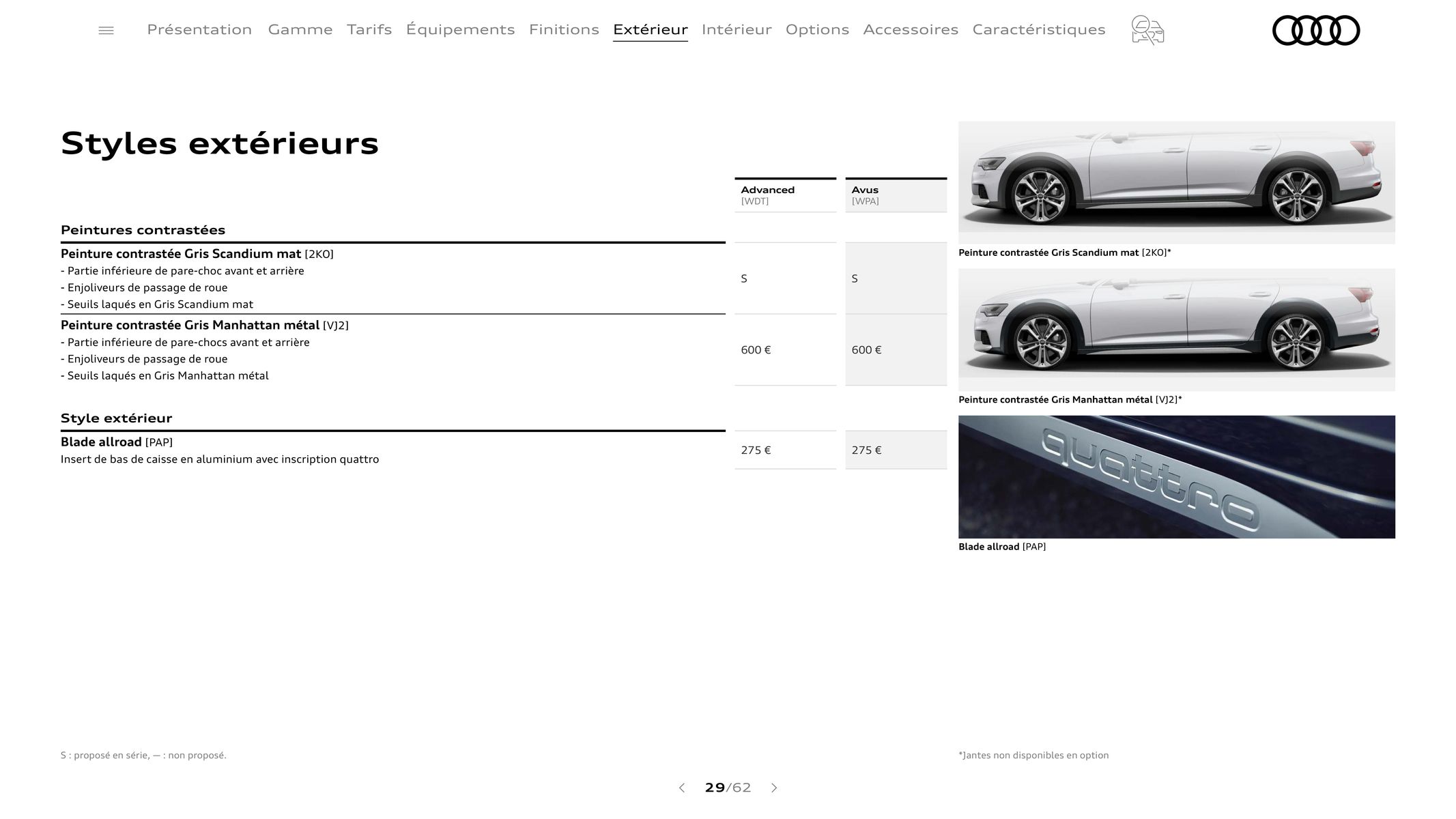 Catalogue Audi A6 allroad, page 00029