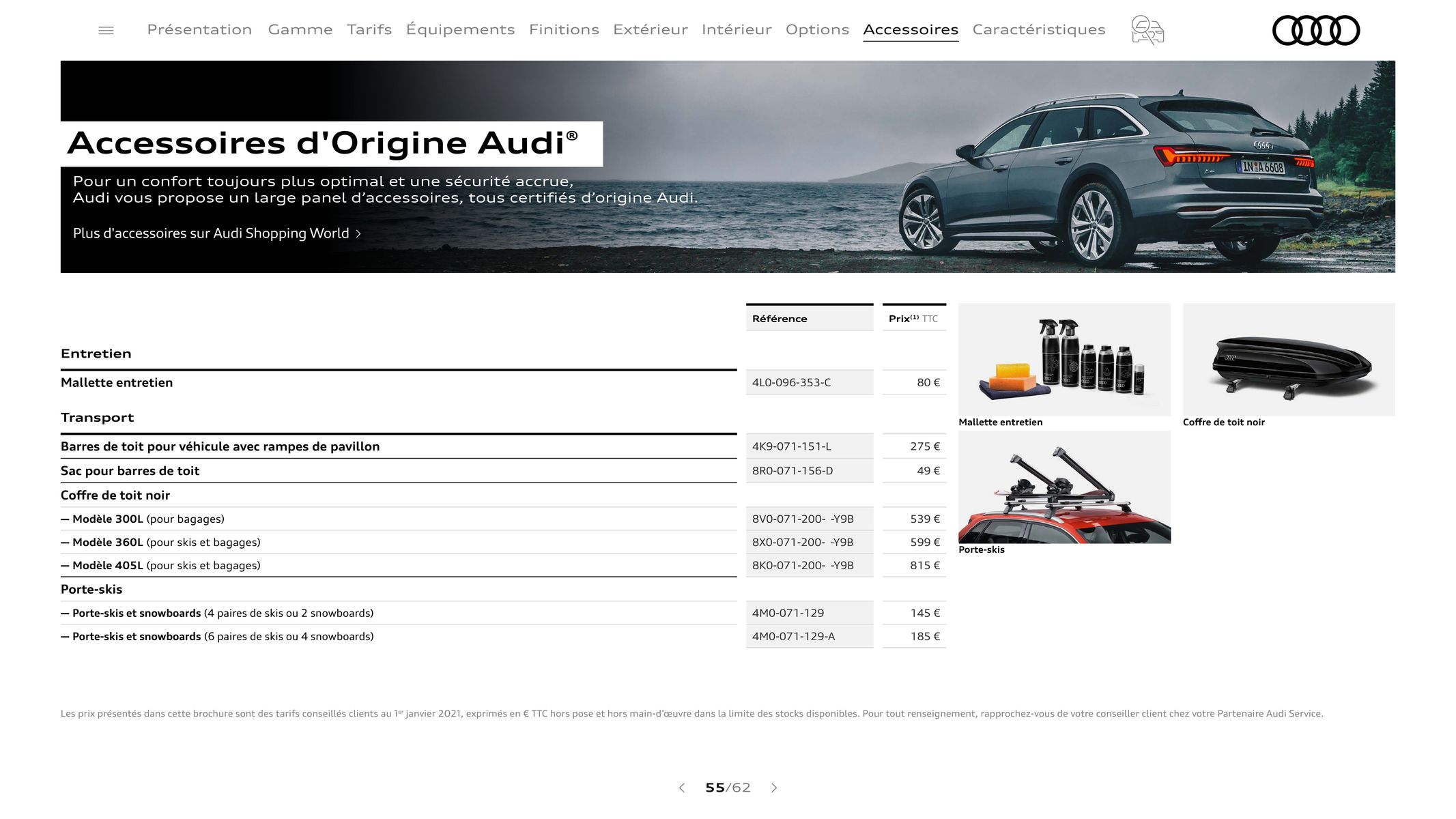 Catalogue Audi A6 allroad, page 00055