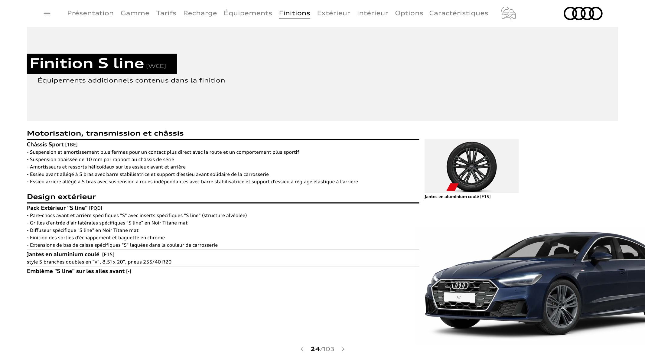 Catalogue Audi A7, page 00024