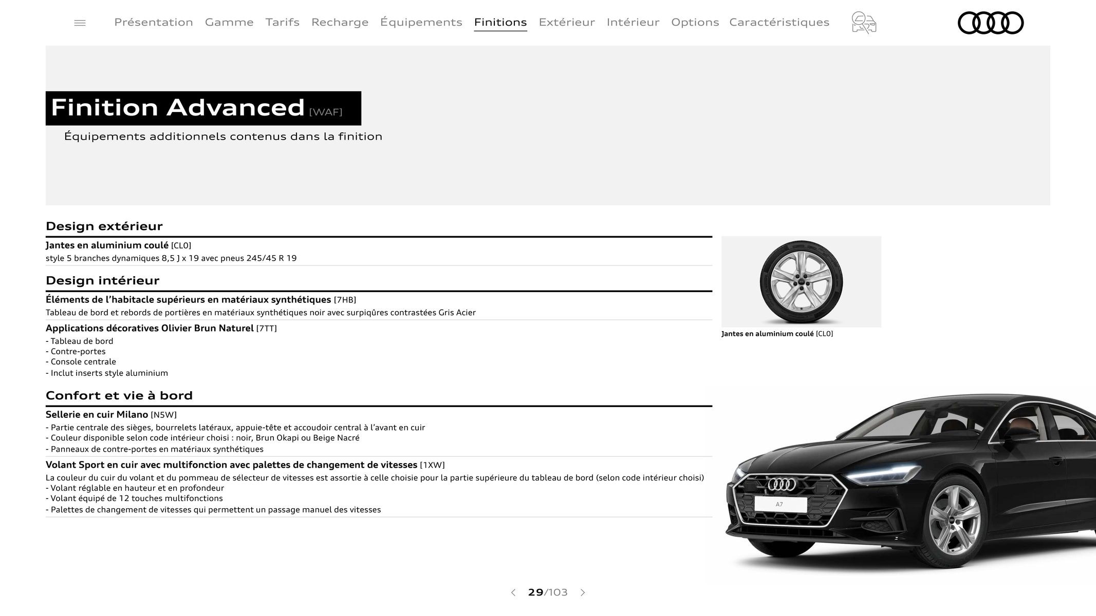 Catalogue Audi A7, page 00029