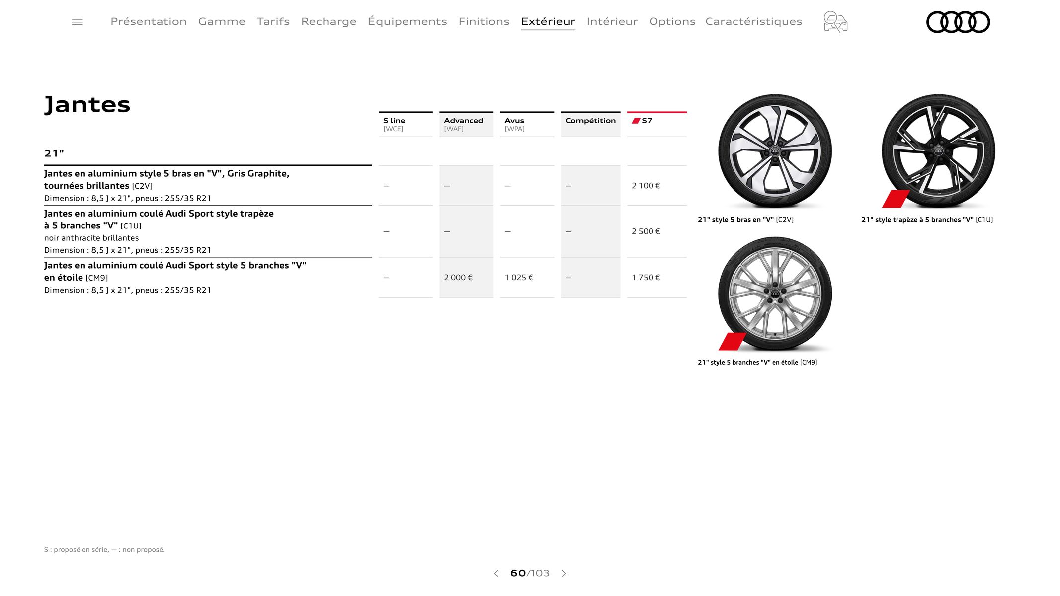 Catalogue Audi A7, page 00060