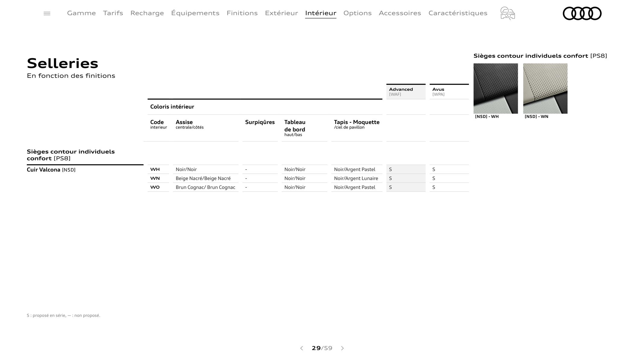 Catalogue Audi A8, page 00029