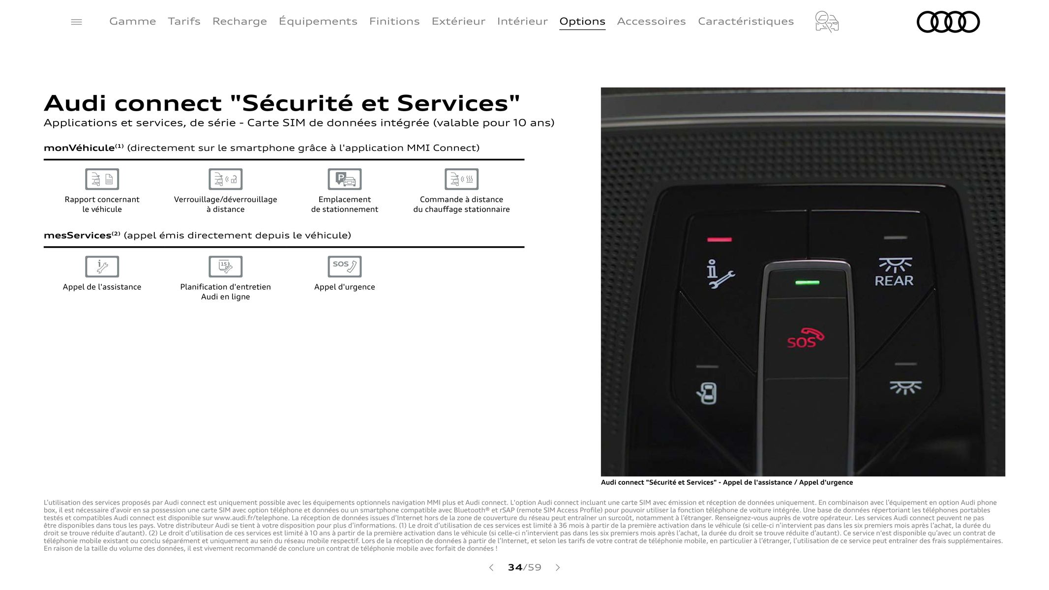 Catalogue Audi A8, page 00034