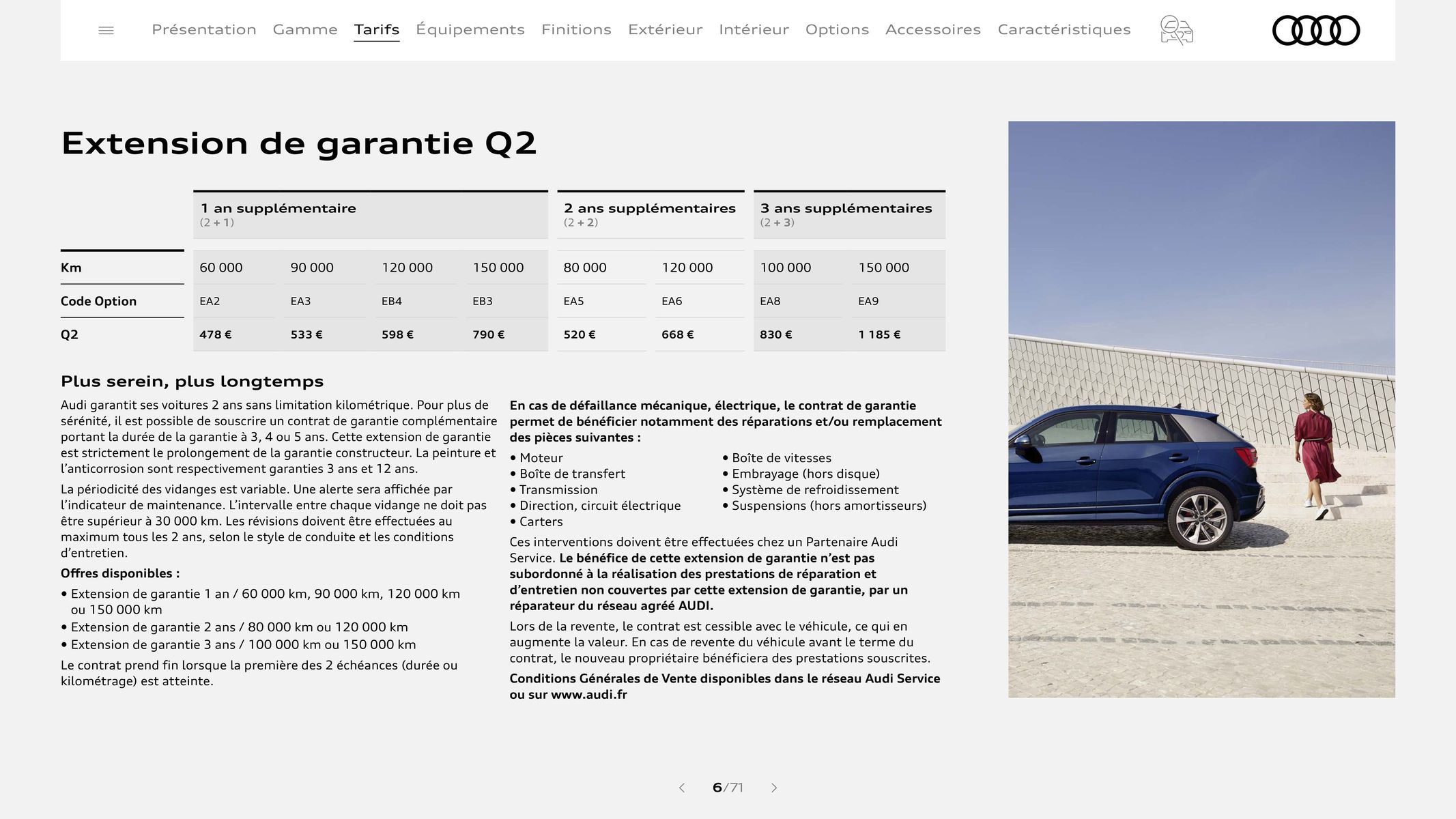 Catalogue Audi Q2, page 00006