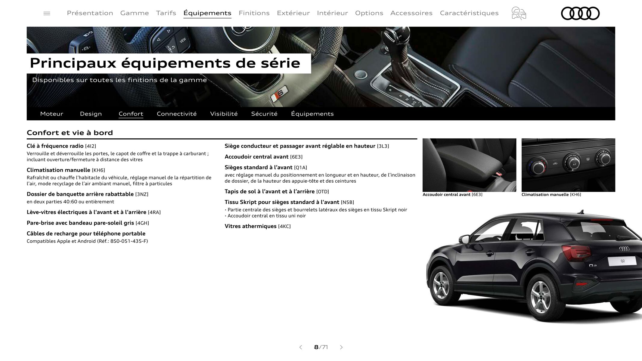 Catalogue Audi Q2, page 00008